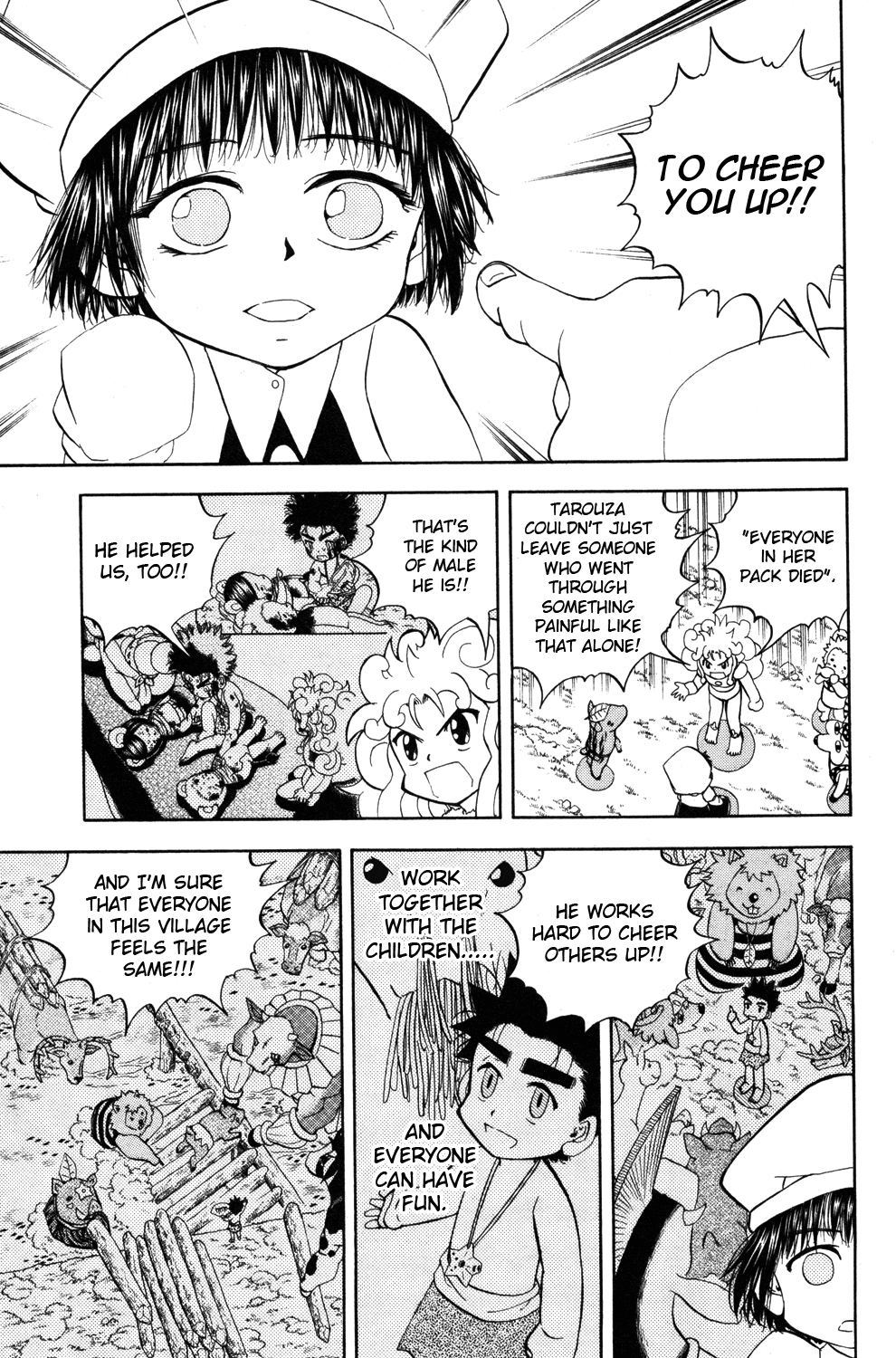 Doubutsu no Kuni Chapter 23 page 28 - Chapter 23: Llama Waterfall
