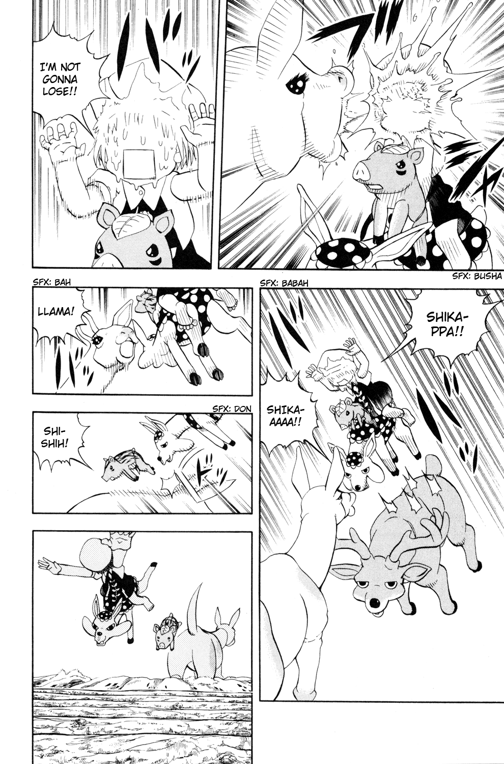 Doubutsu no Kuni Chapter 23 page 31 - Chapter 23: Llama Waterfall
