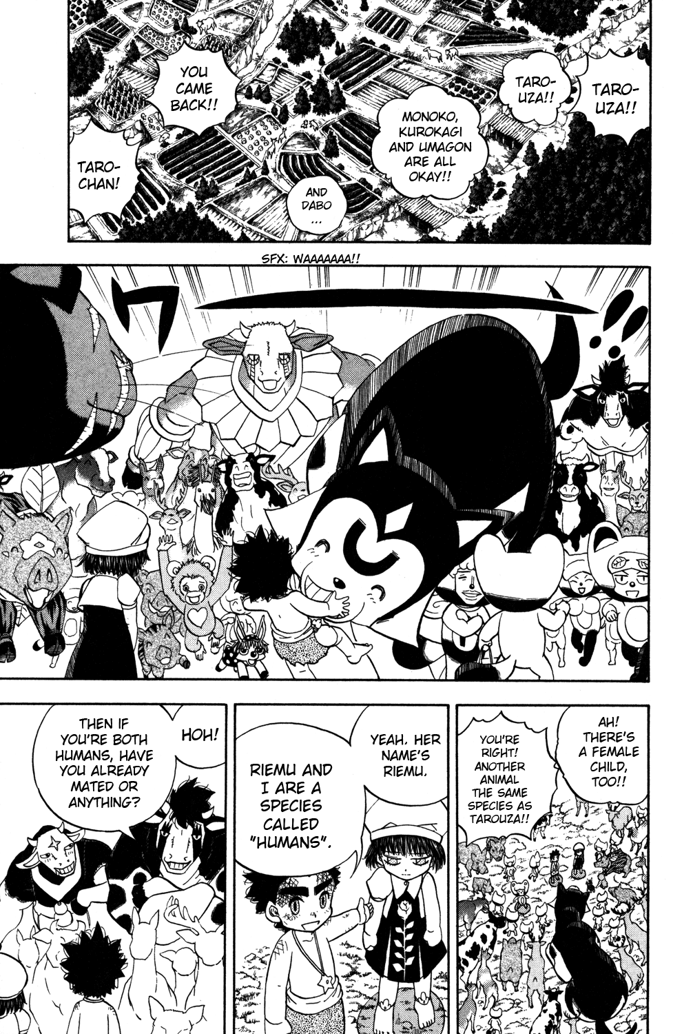 Doubutsu no Kuni Chapter 23 page 8 - Chapter 23: Llama Waterfall