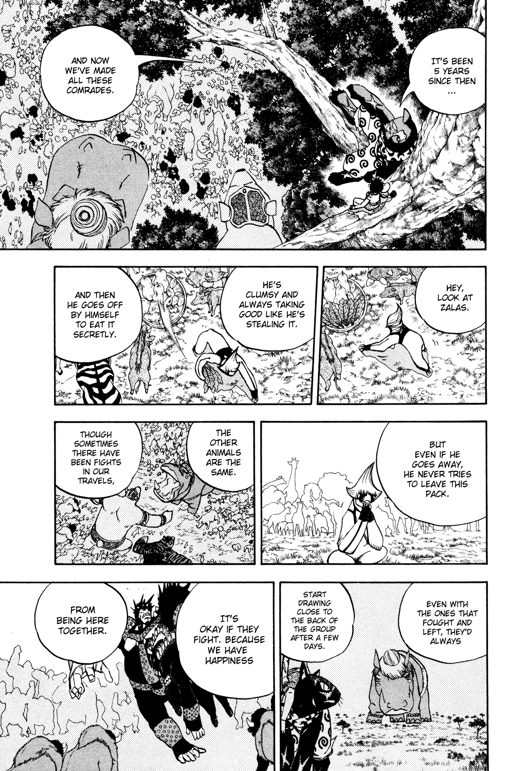Doubutsu no Kuni Chapter 31 page 37 - Chapter 31: Animals that Seek a Different World