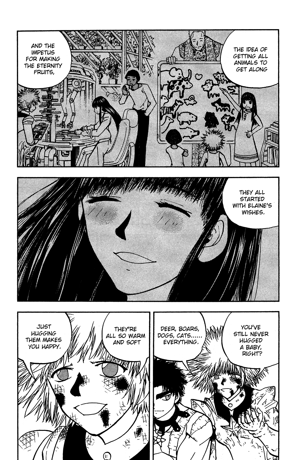 Doubutsu no Kuni Chapter 49 page 22 - Chapter 49: Kuou's Thoughts, Elaine's Heart