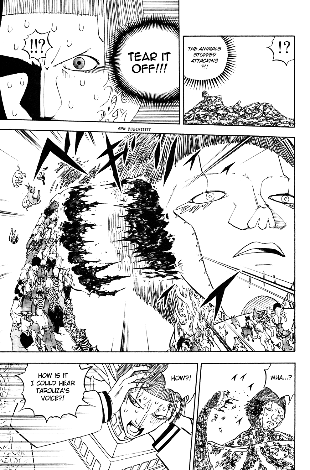 Doubutsu no Kuni Chapter 52 page 13 - Chapter 52: Tarouza's Journey