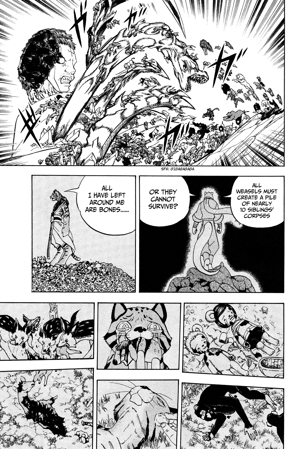 Doubutsu no Kuni Chapter 52 page 34 - Chapter 52: Tarouza's Journey