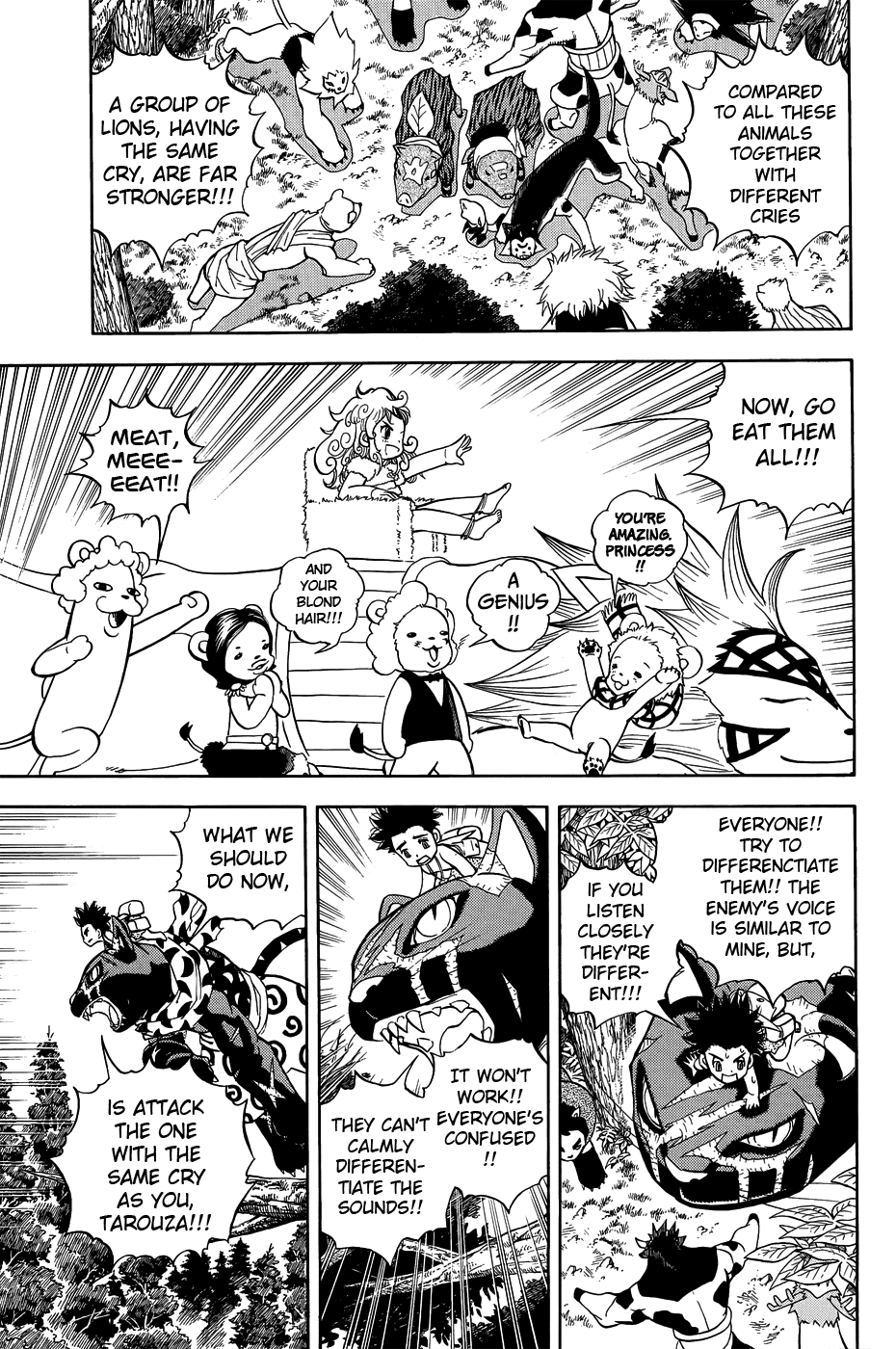 Doubutsu no Kuni Chapter 9 page 19 - Chapter 9: Princess Capri and the Lion, GAOO!