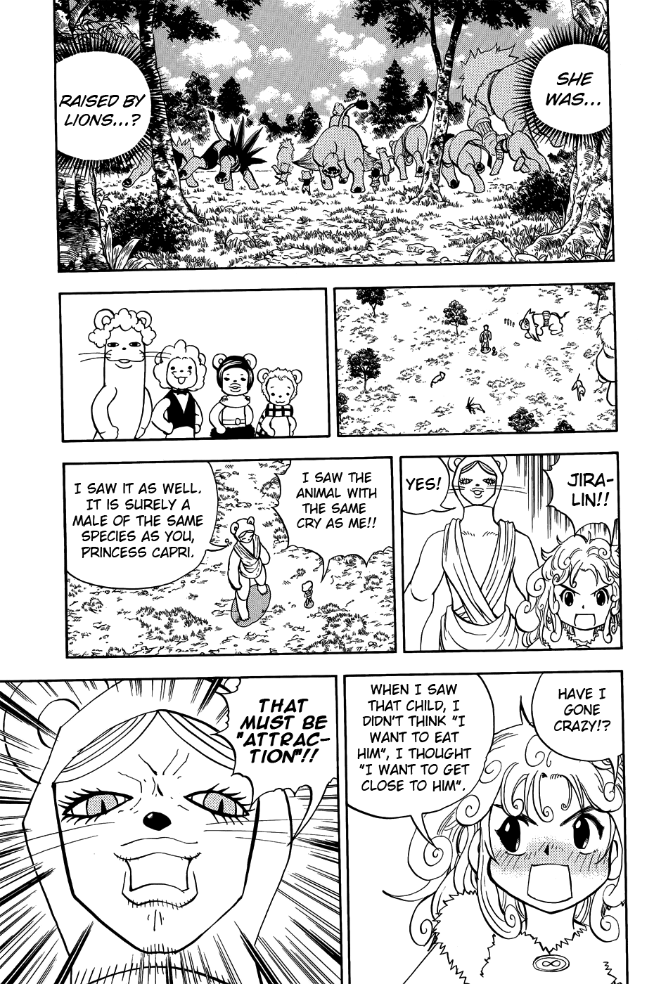 Doubutsu no Kuni Chapter 9 page 26 - Chapter 9: Princess Capri and the Lion, GAOO!