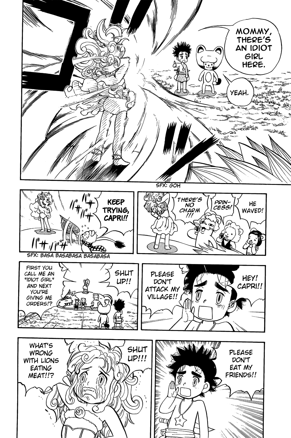 Doubutsu no Kuni Chapter 9 page 31 - Chapter 9: Princess Capri and the Lion, GAOO!