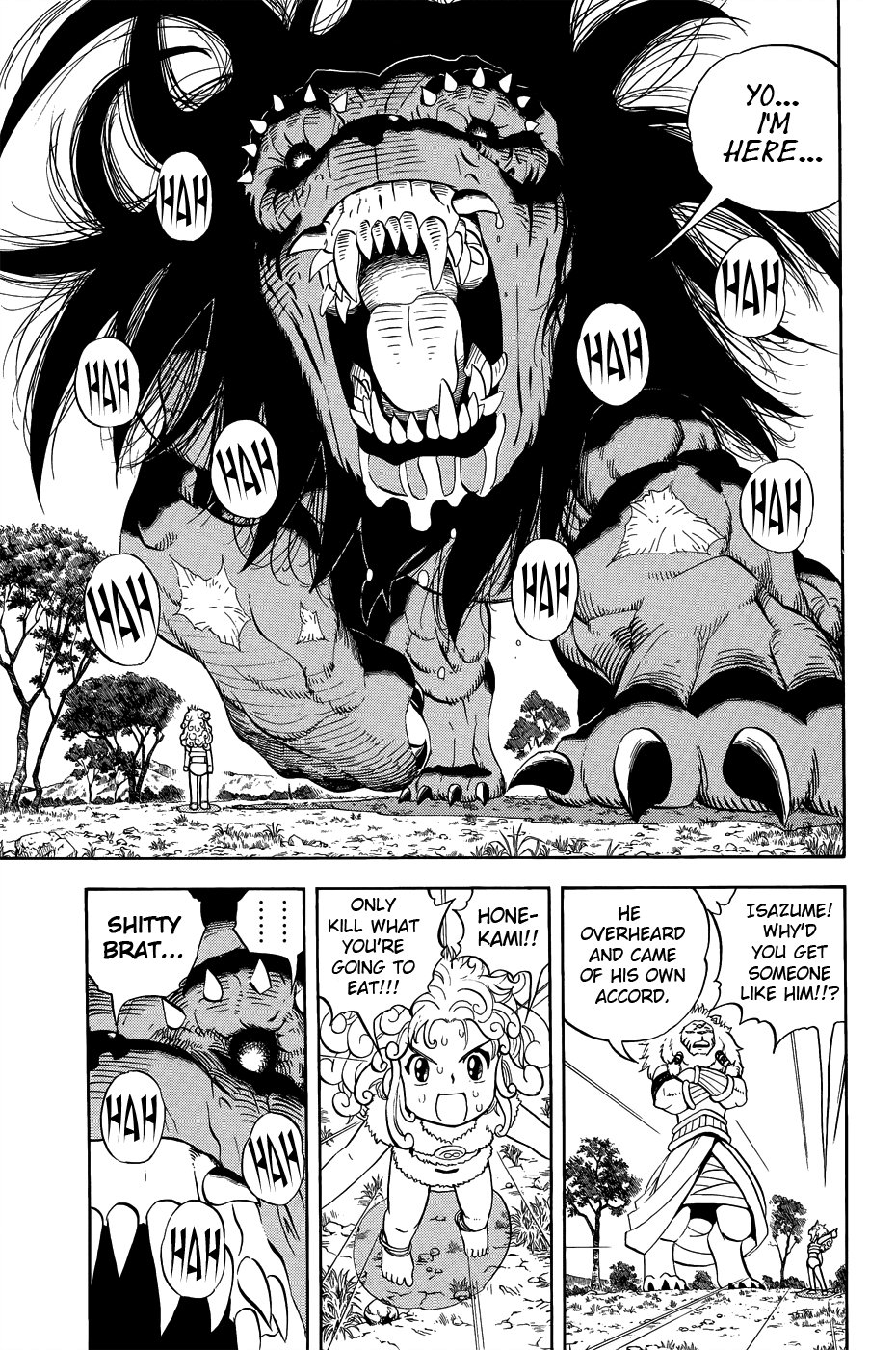 Doubutsu no Kuni Chapter 9 page 36 - Chapter 9: Princess Capri and the Lion, GAOO!