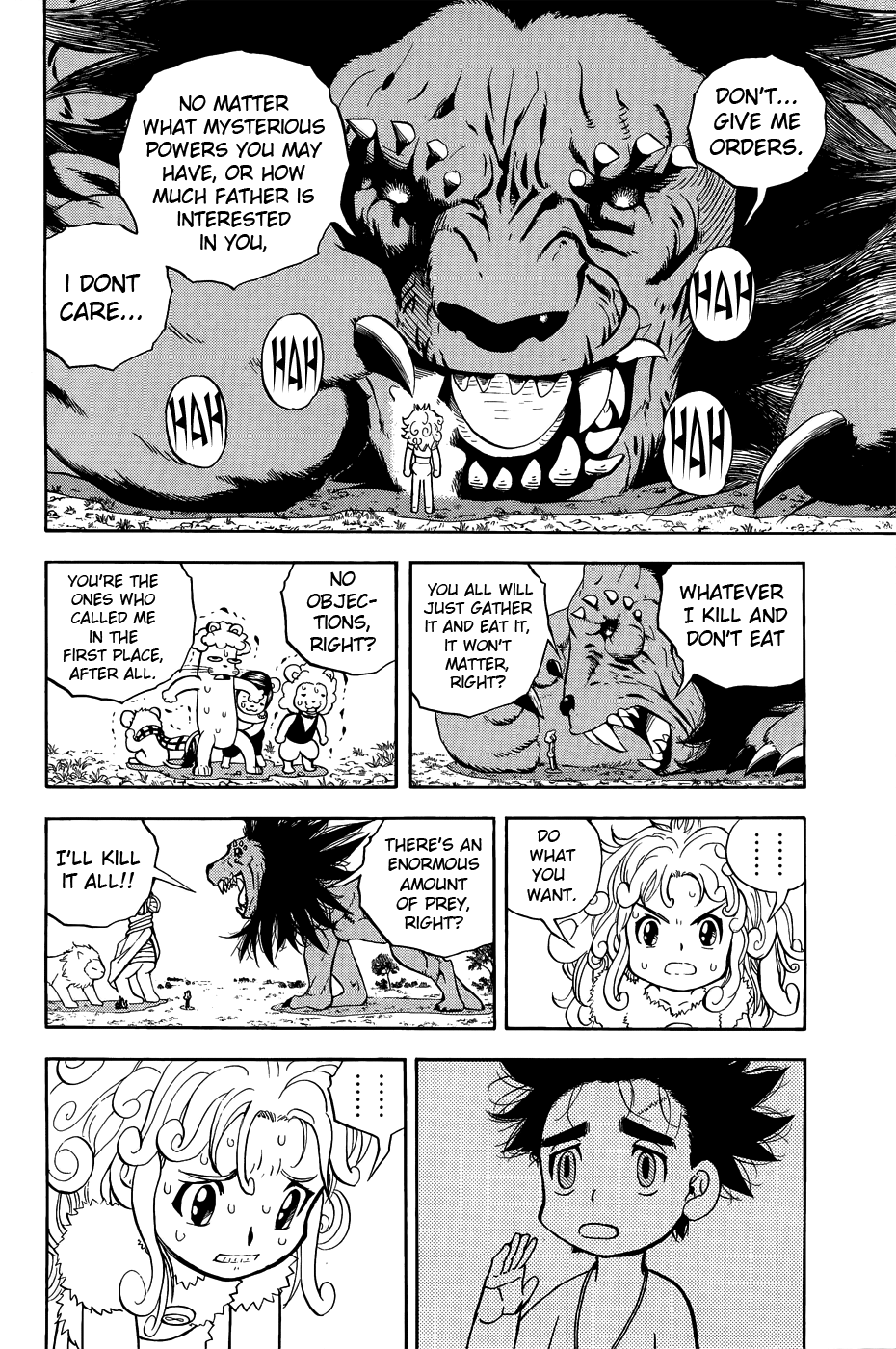 Doubutsu no Kuni Chapter 9 page 37 - Chapter 9: Princess Capri and the Lion, GAOO!