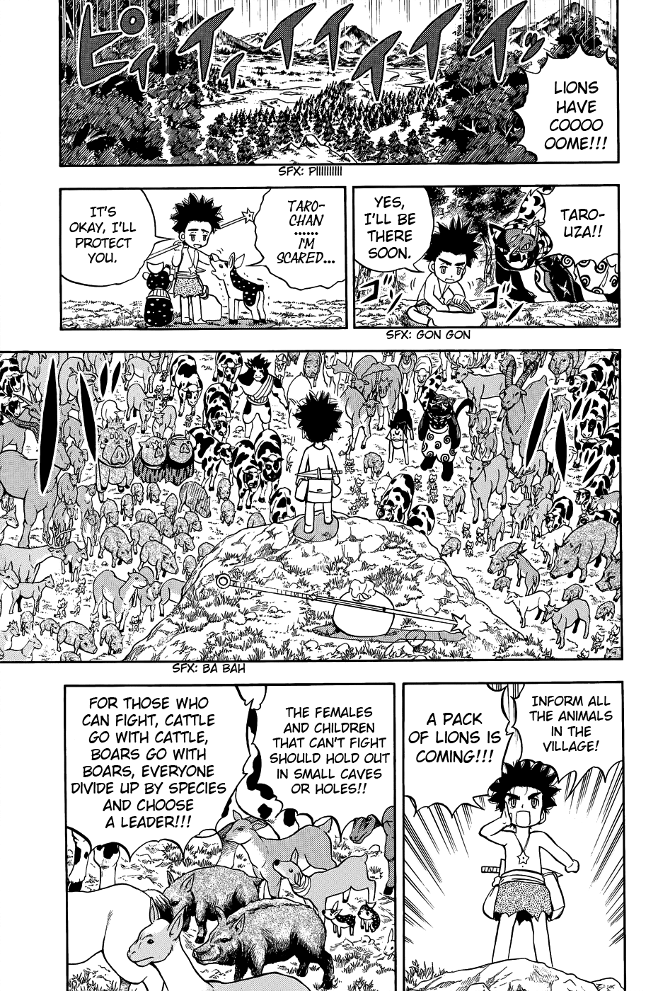 Doubutsu no Kuni Chapter 9 page 38 - Chapter 9: Princess Capri and the Lion, GAOO!