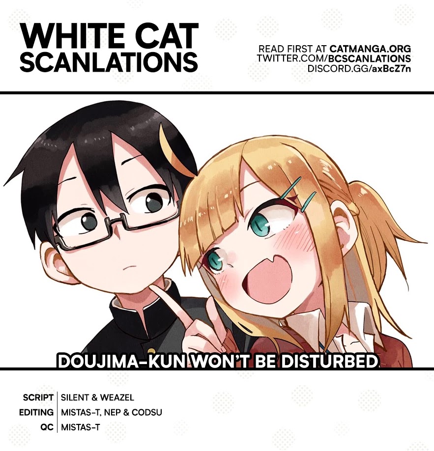 Doujima-kun won’t be Disturbed Chapter 21 page 1 - Chapter 21: Doujima-kun and the Sea (Part 3)