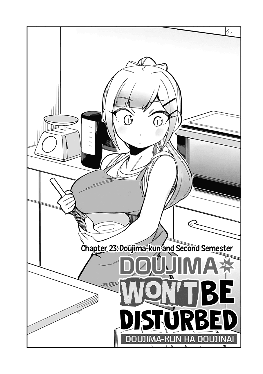 Doujima-kun won’t be Disturbed Chapter 23 page 2 - Chapter 23: Doujima-kun and Second Semester