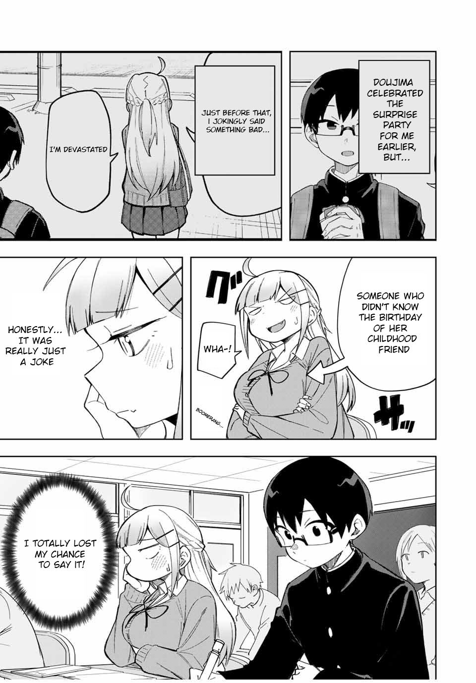 Doujima-kun won’t be Disturbed Chapter 25 page 3 - Chapter 25