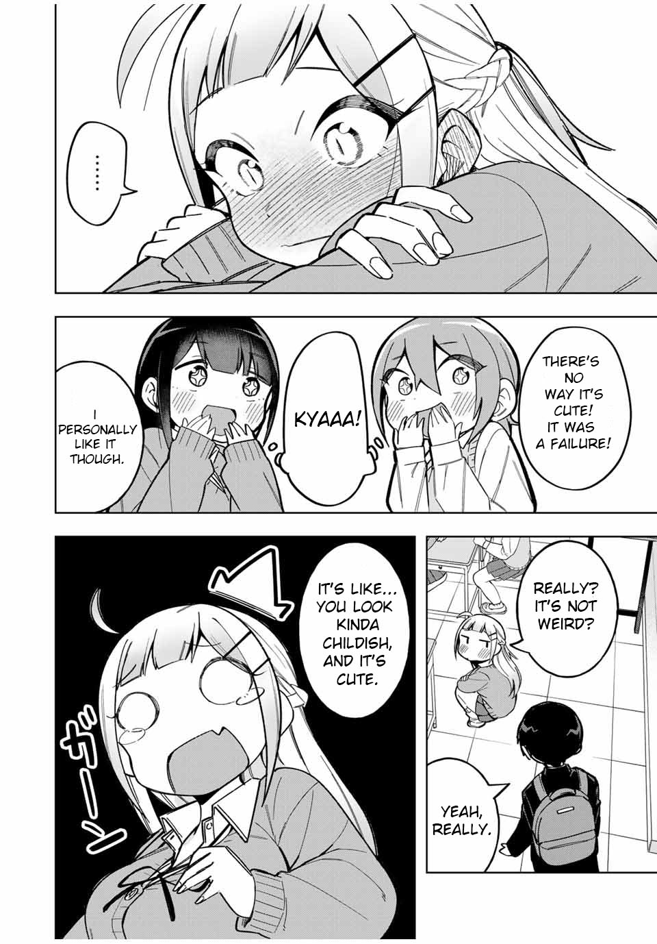 Doujima-kun won’t be Disturbed Chapter 27 page 14 - Chapter 27: Doujima-kun and Hair Style