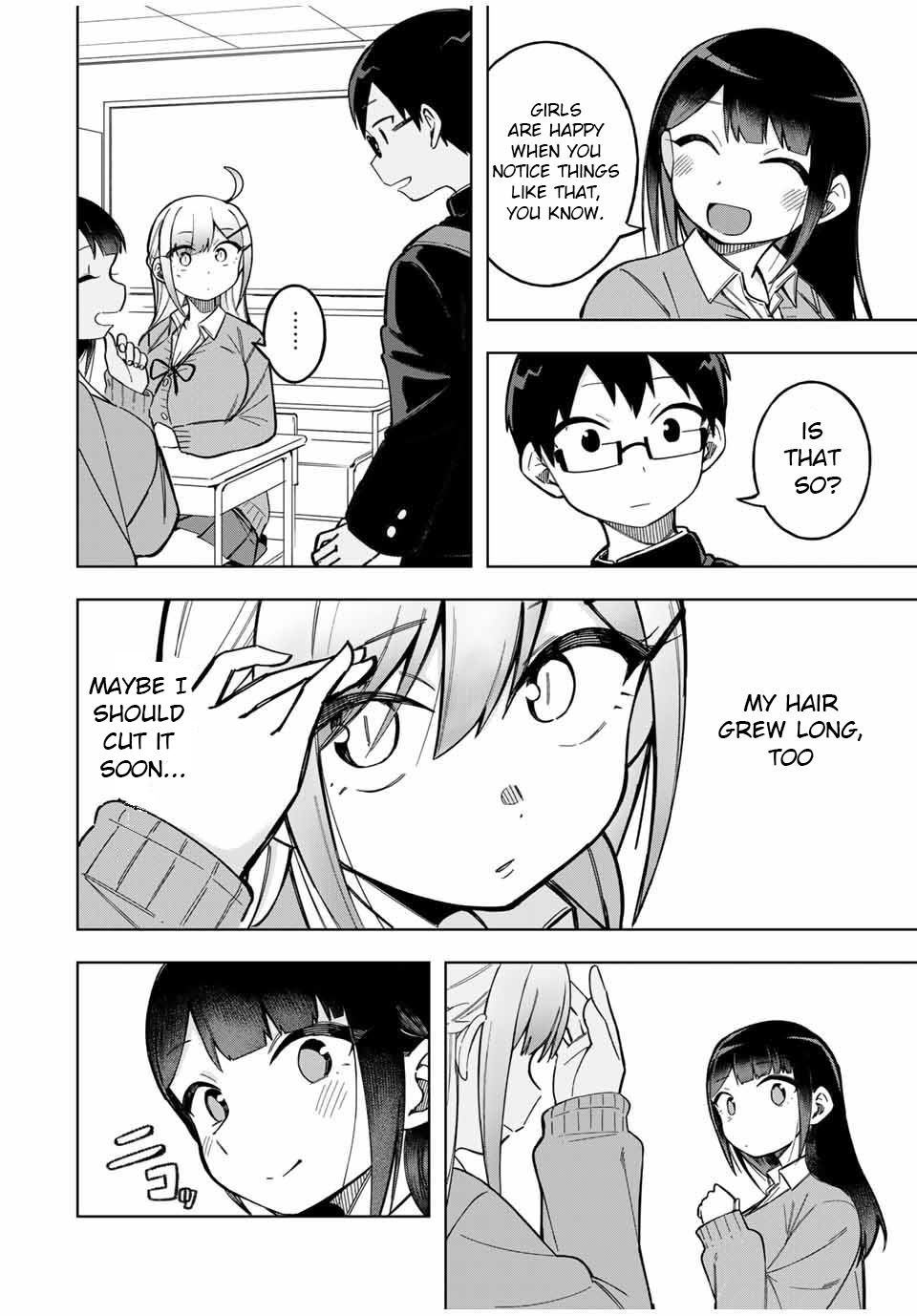 Doujima-kun won’t be Disturbed Chapter 27 page 4 - Chapter 27: Doujima-kun and Hair Style