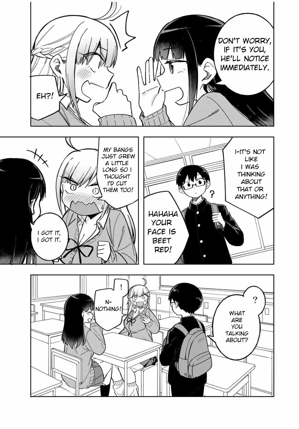 Doujima-kun won’t be Disturbed Chapter 27 page 5 - Chapter 27: Doujima-kun and Hair Style