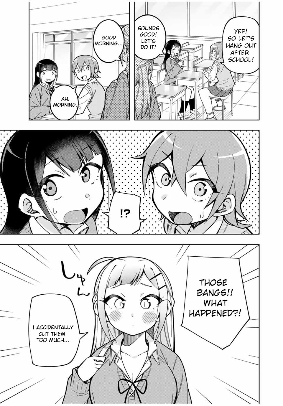 Doujima-kun won’t be Disturbed Chapter 27 page 9 - Chapter 27: Doujima-kun and Hair Style