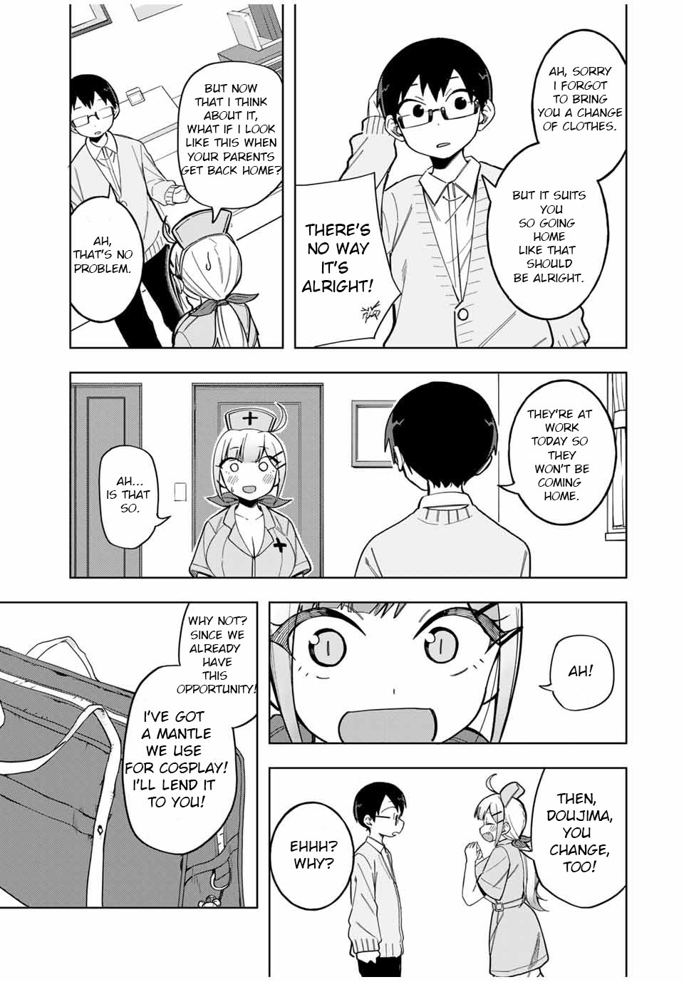 Doujima-kun won’t be Disturbed Chapter 28 page 11 - Chapter 28: Doujima-kun and Halloween