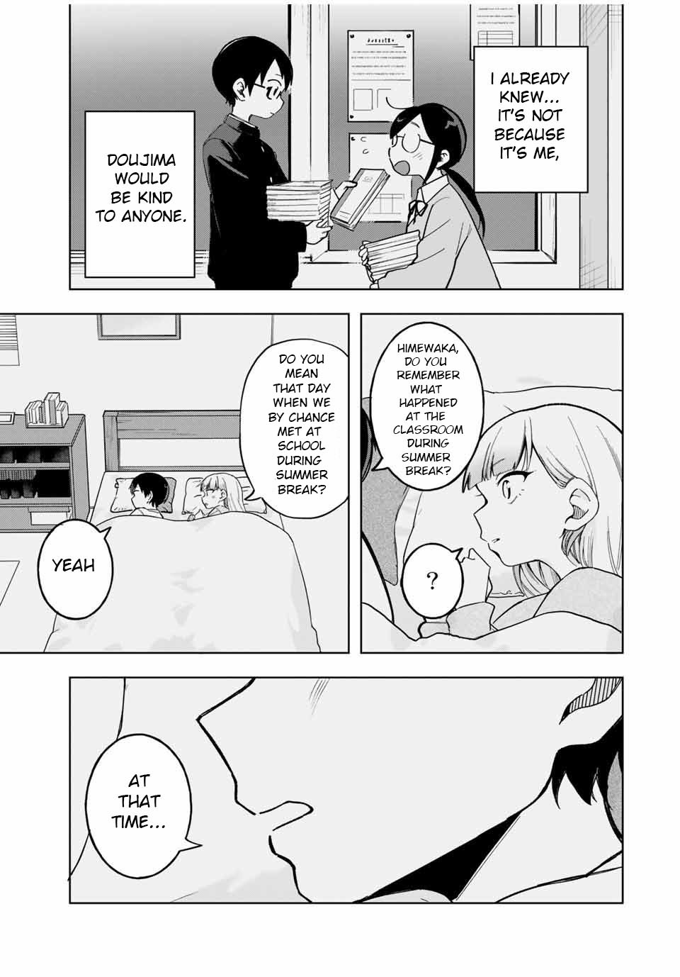 Doujima-kun won’t be Disturbed Chapter 29 page 13 - Chapter 29: Doujima-kun and the Night