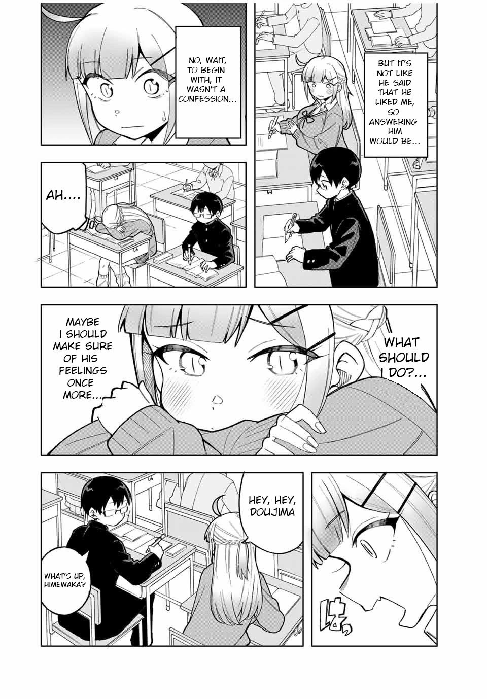 Doujima-kun won’t be Disturbed Chapter 30 page 4 - Chapter 30: Doujima-kun and Shiritori