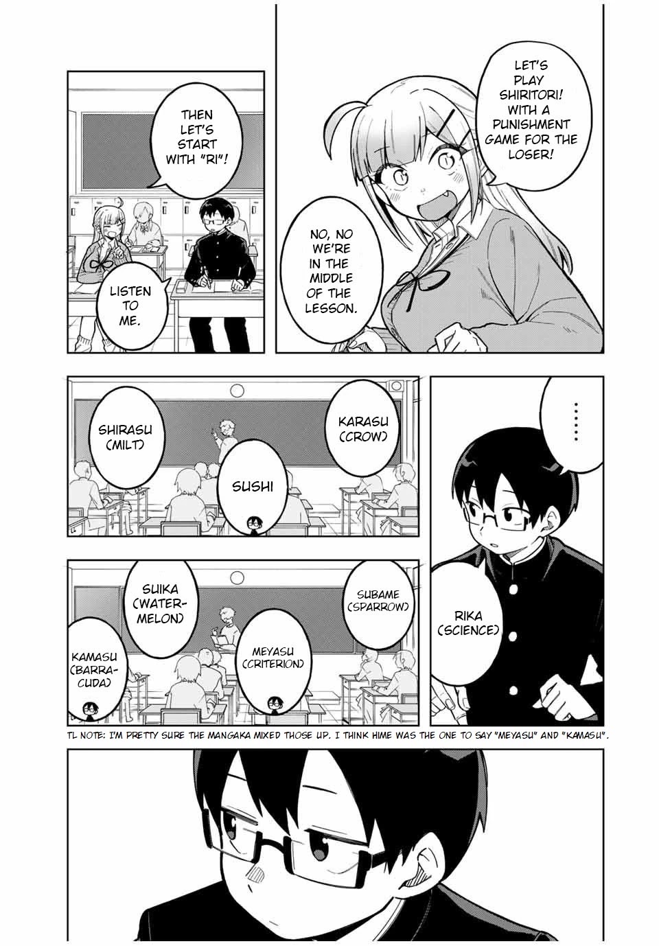Doujima-kun won’t be Disturbed Chapter 30 page 5 - Chapter 30: Doujima-kun and Shiritori
