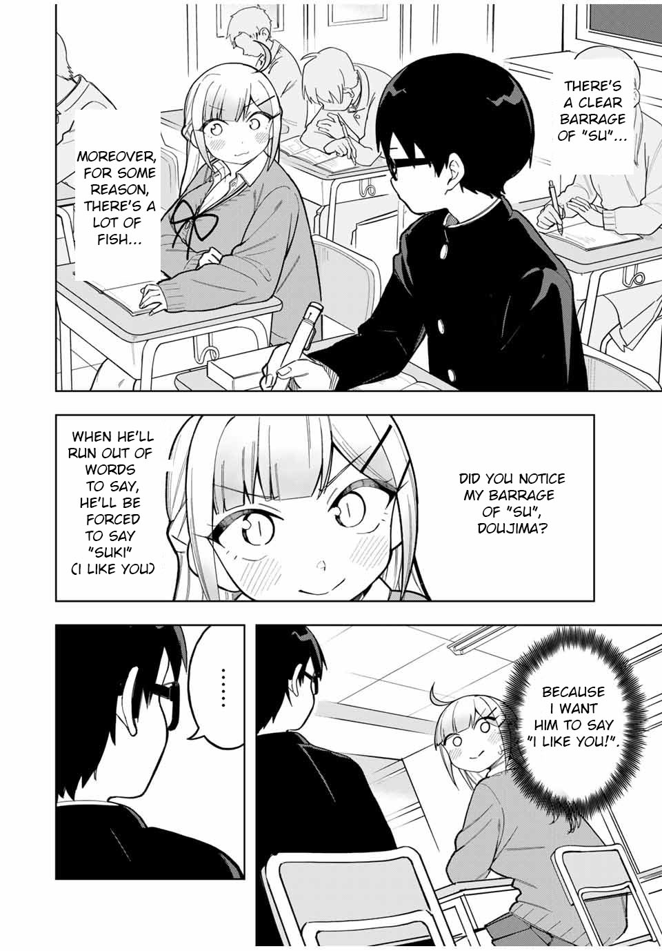 Doujima-kun won’t be Disturbed Chapter 30 page 6 - Chapter 30: Doujima-kun and Shiritori