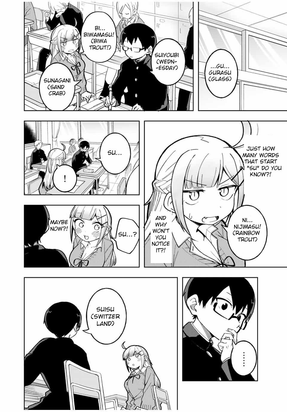 Doujima-kun won’t be Disturbed Chapter 30 page 8 - Chapter 30: Doujima-kun and Shiritori