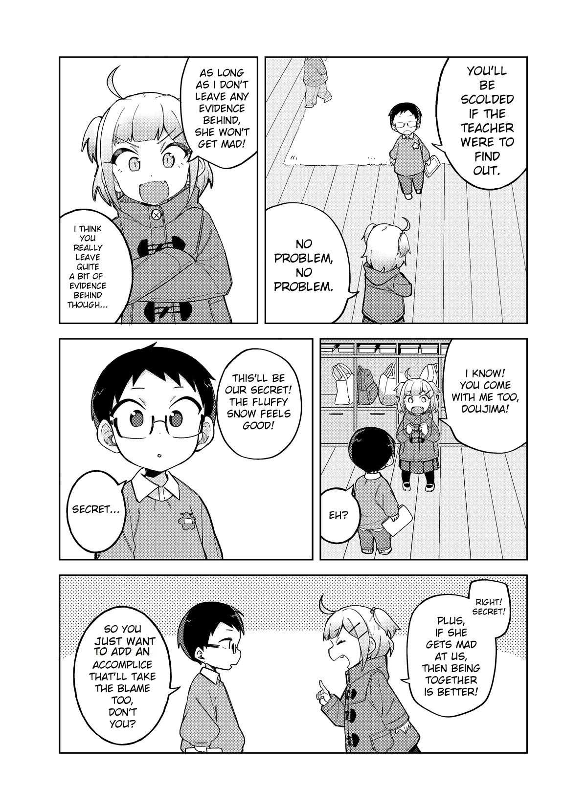 Doujima-kun won’t be Disturbed Chapter 31.2 page 2 - Chapter 31.2: Twitter Extra 2
