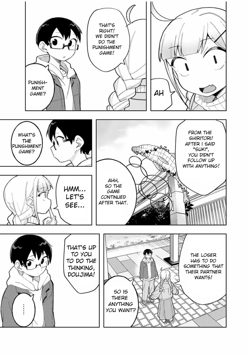 Doujima-kun won’t be Disturbed Chapter 31 page 11 - Chapter 31: Doujima-kun and the Aquarium [END]