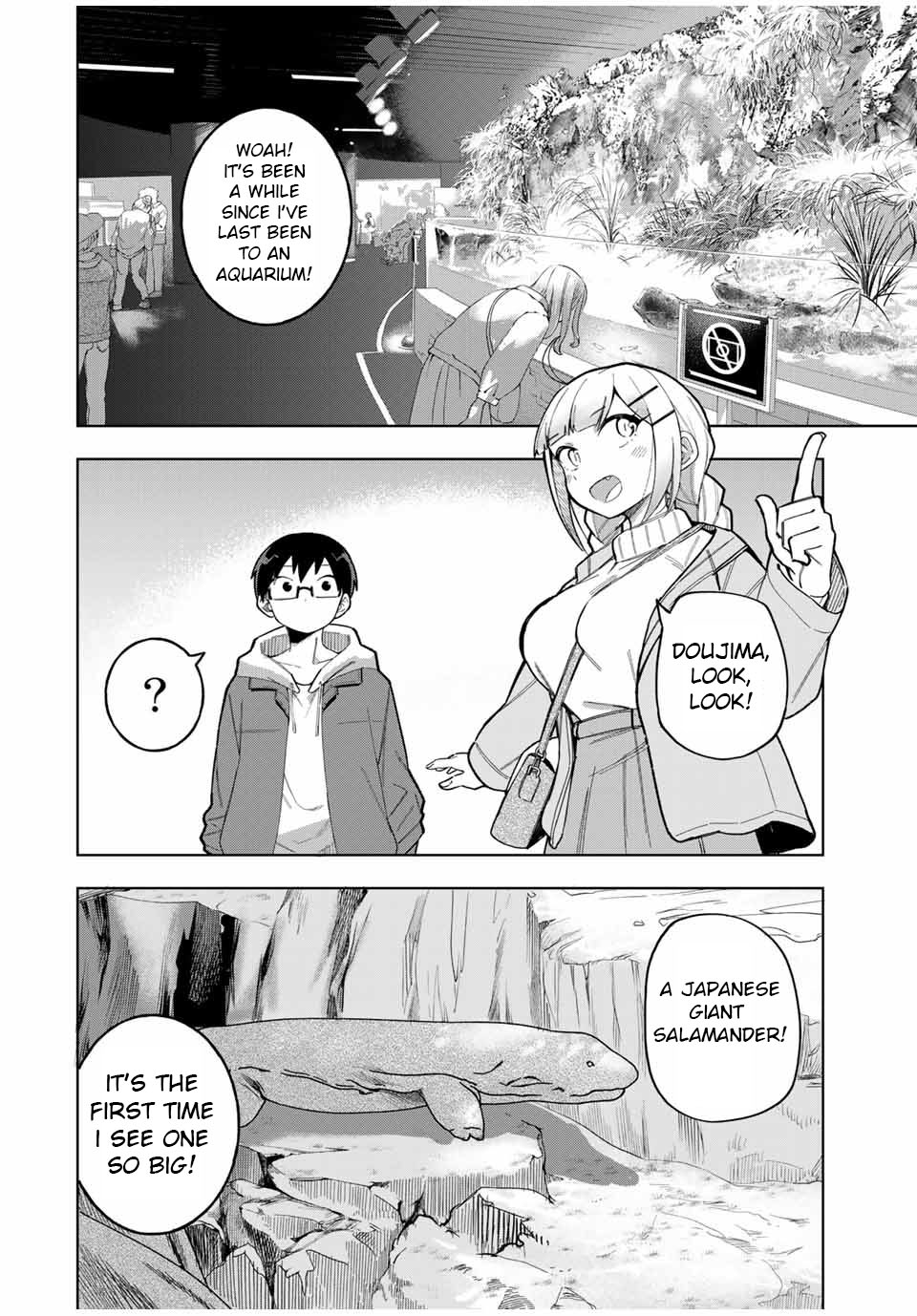Doujima-kun won’t be Disturbed Chapter 31 page 4 - Chapter 31: Doujima-kun and the Aquarium [END]