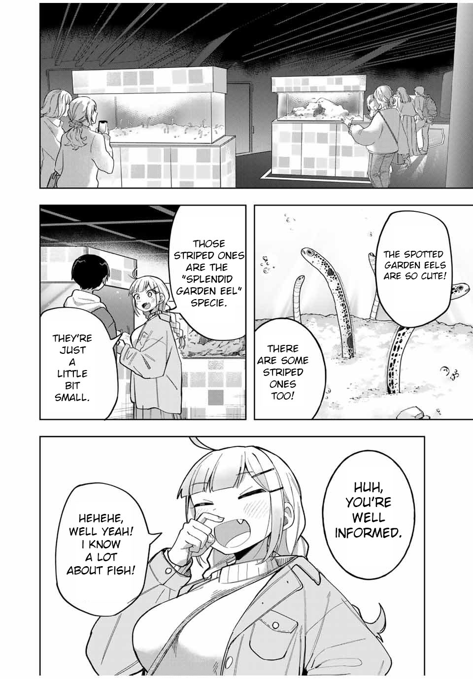 Doujima-kun won’t be Disturbed Chapter 31 page 6 - Chapter 31: Doujima-kun and the Aquarium [END]