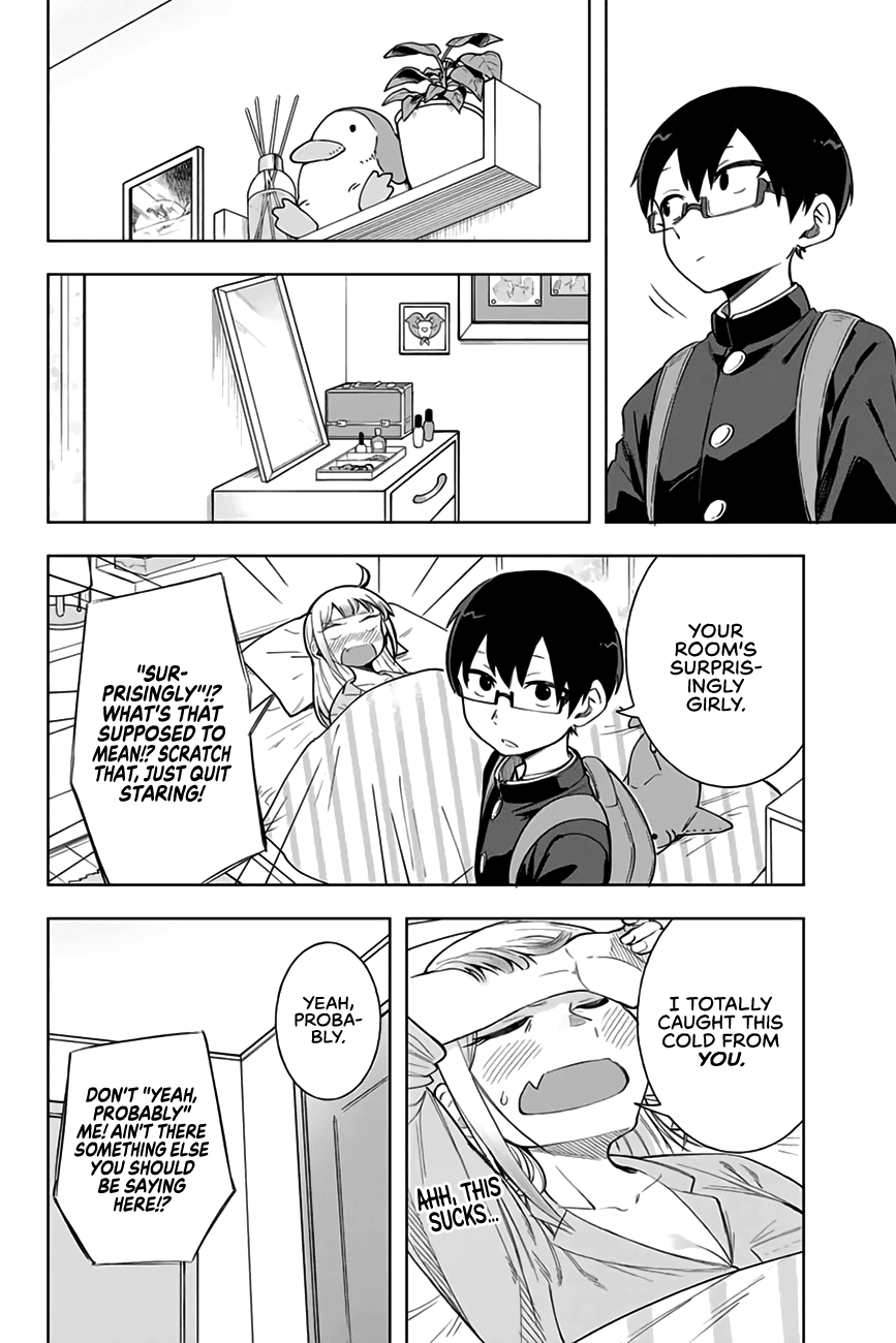Doujima-kun won’t be Disturbed Chapter 9 page 7 - Chapter 9: Doujima-kun and the Sick Visit