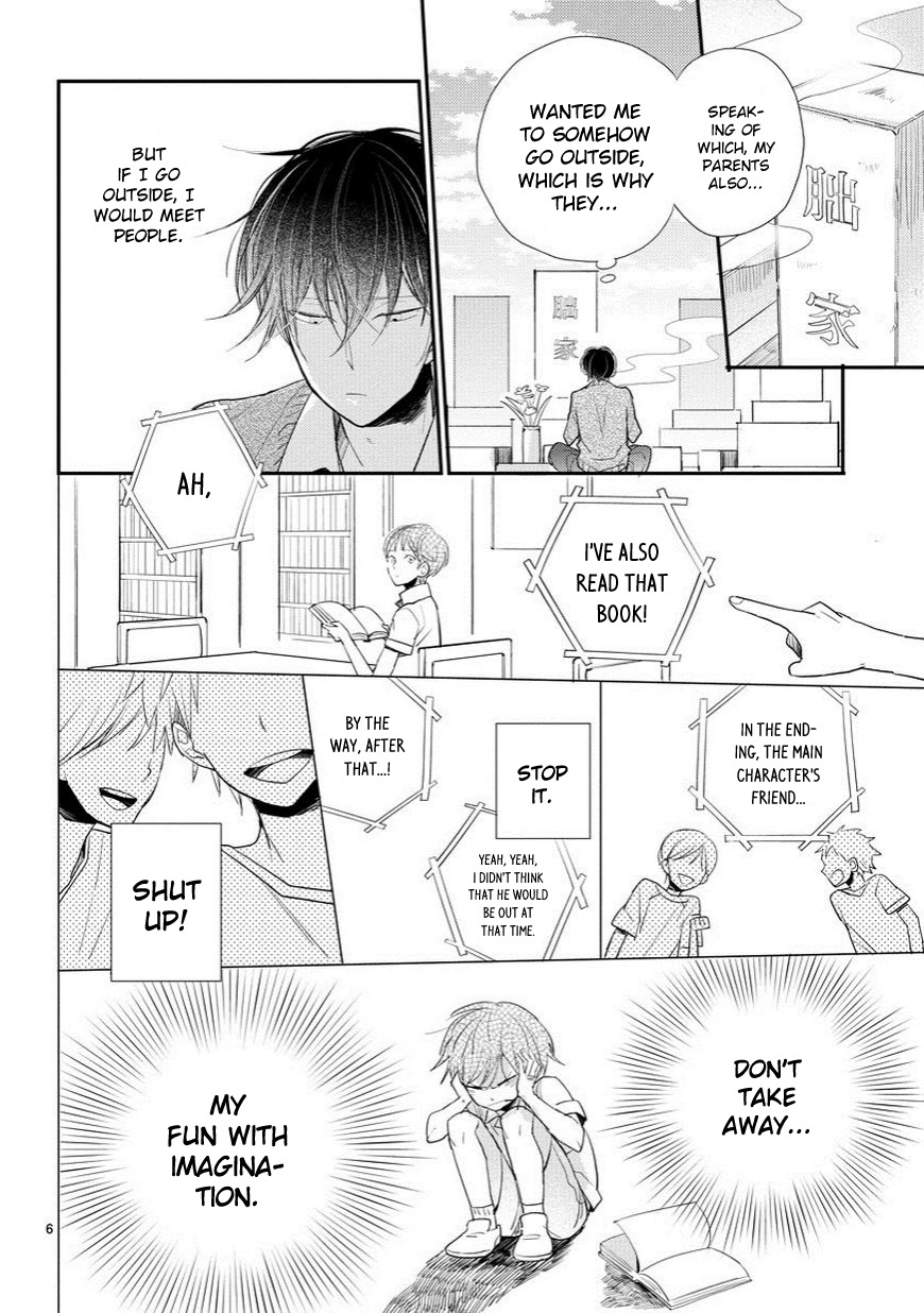 Doukyonin wa Hiza, Tokidoki, Atama no Ue. Chapter 1 page 7 - Chapter 1: An Encounter With the Unknown