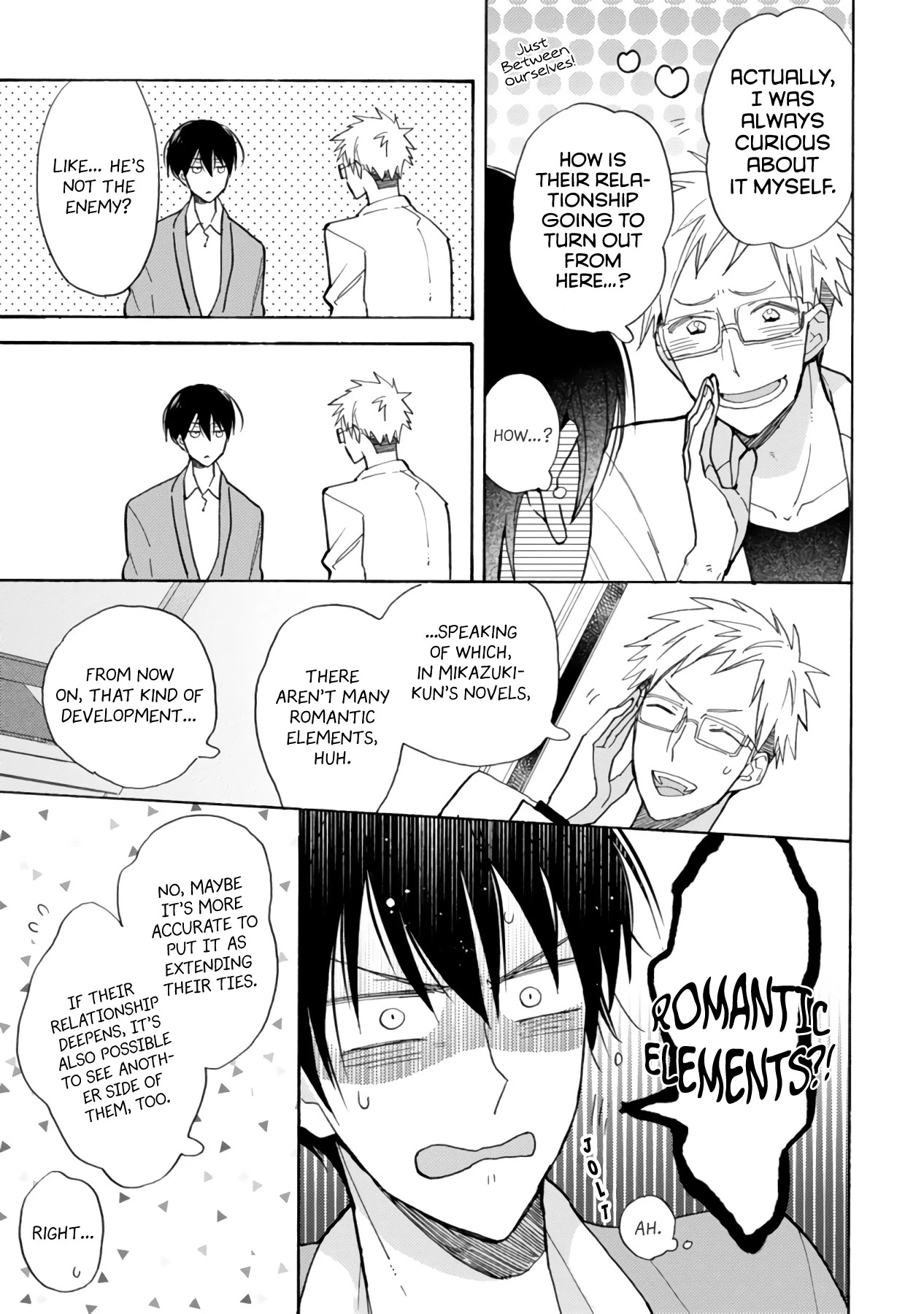 Doukyonin wa Hiza, Tokidoki, Atama no Ue. Chapter 16.1 page 14 - Chapter 16.1: Me After I Met You [Subaru Edition]