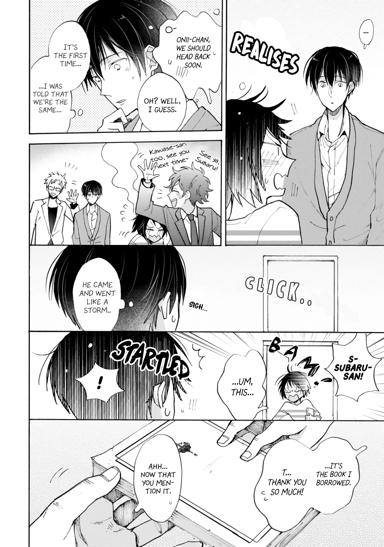 Doukyonin wa Hiza, Tokidoki, Atama no Ue. Chapter 16.1 page 29 - Chapter 16.1: Me After I Met You [Subaru Edition]