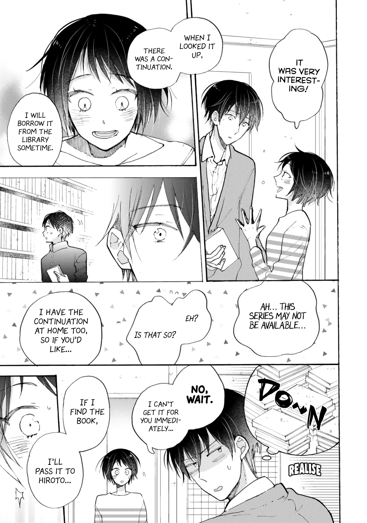 Doukyonin wa Hiza, Tokidoki, Atama no Ue. Chapter 16.1 page 30 - Chapter 16.1: Me After I Met You [Subaru Edition]