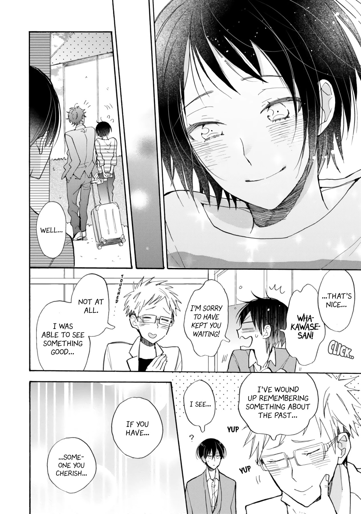 Doukyonin wa Hiza, Tokidoki, Atama no Ue. Chapter 16.1 page 33 - Chapter 16.1: Me After I Met You [Subaru Edition]