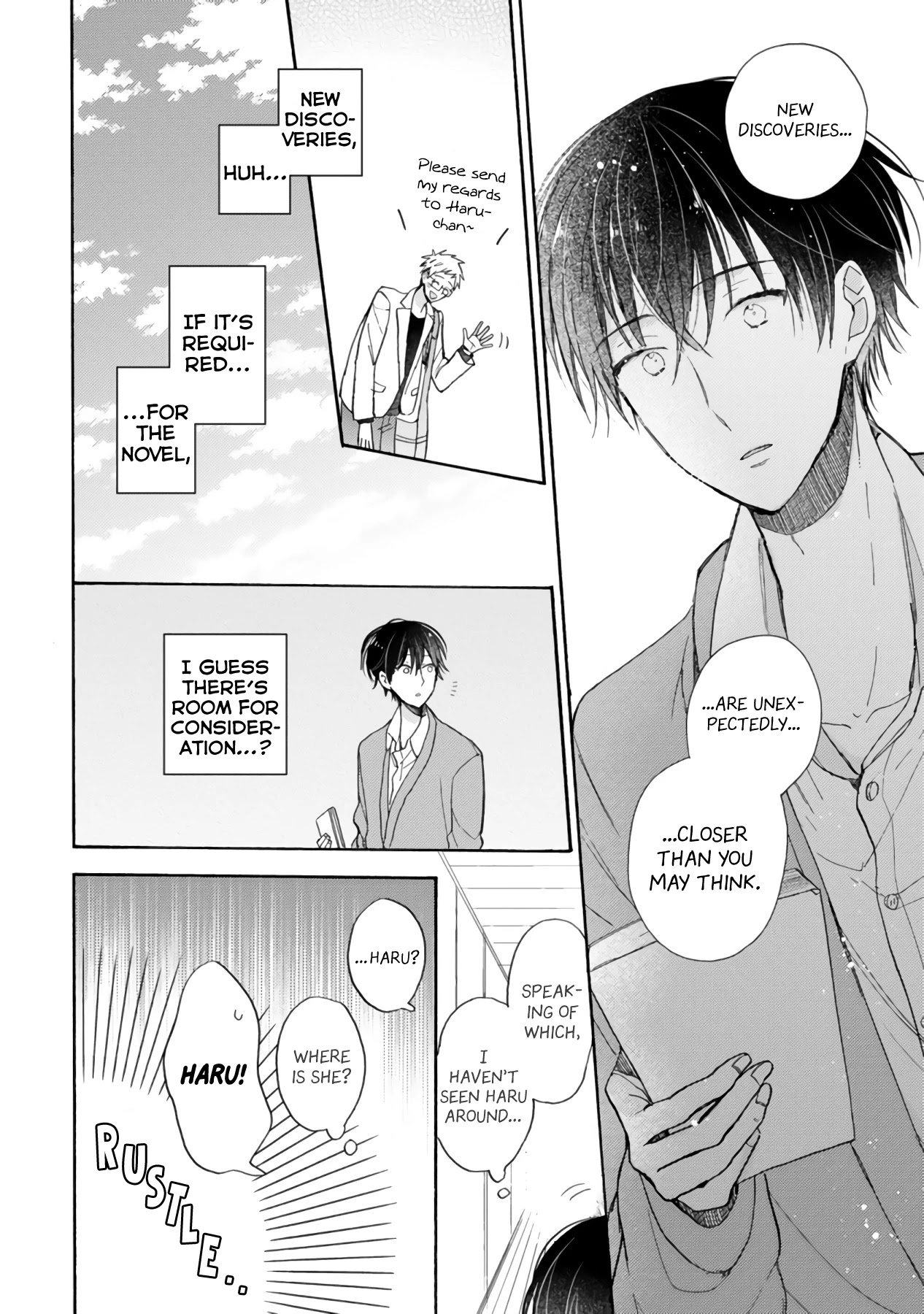 Doukyonin wa Hiza, Tokidoki, Atama no Ue. Chapter 16.1 page 35 - Chapter 16.1: Me After I Met You [Subaru Edition]