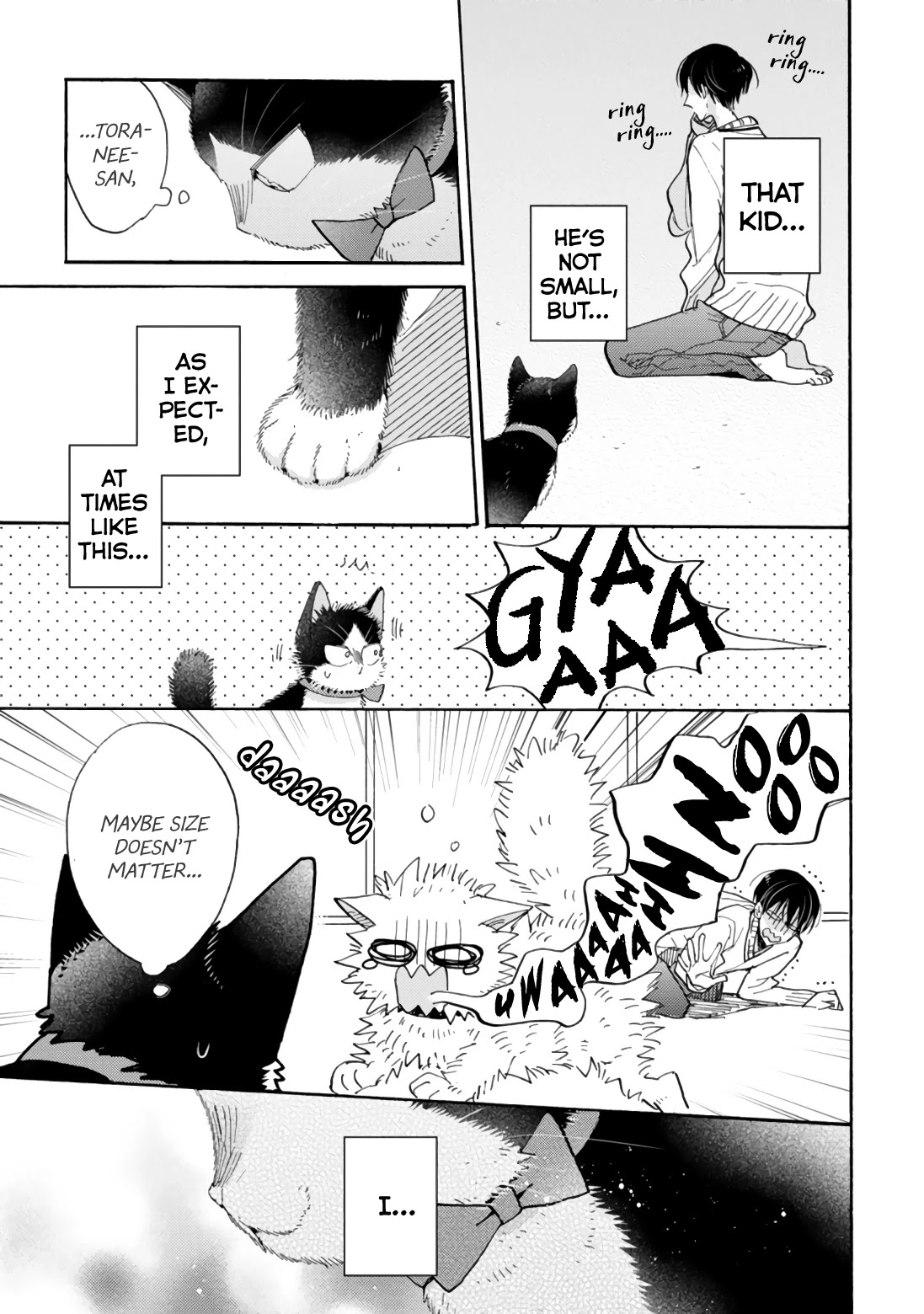 Doukyonin wa Hiza, Tokidoki, Atama no Ue. Chapter 17.2 page 9 - Chapter 17.2: Together With You [Haru Edition]