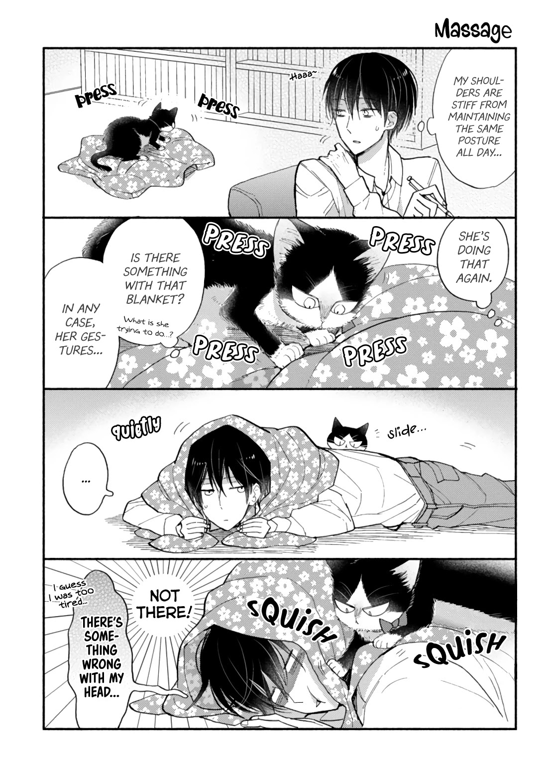 Doukyonin wa Hiza, Tokidoki, Atama no Ue. Chapter 17.3 page 6 - Chapter 17.3: Cat's Day