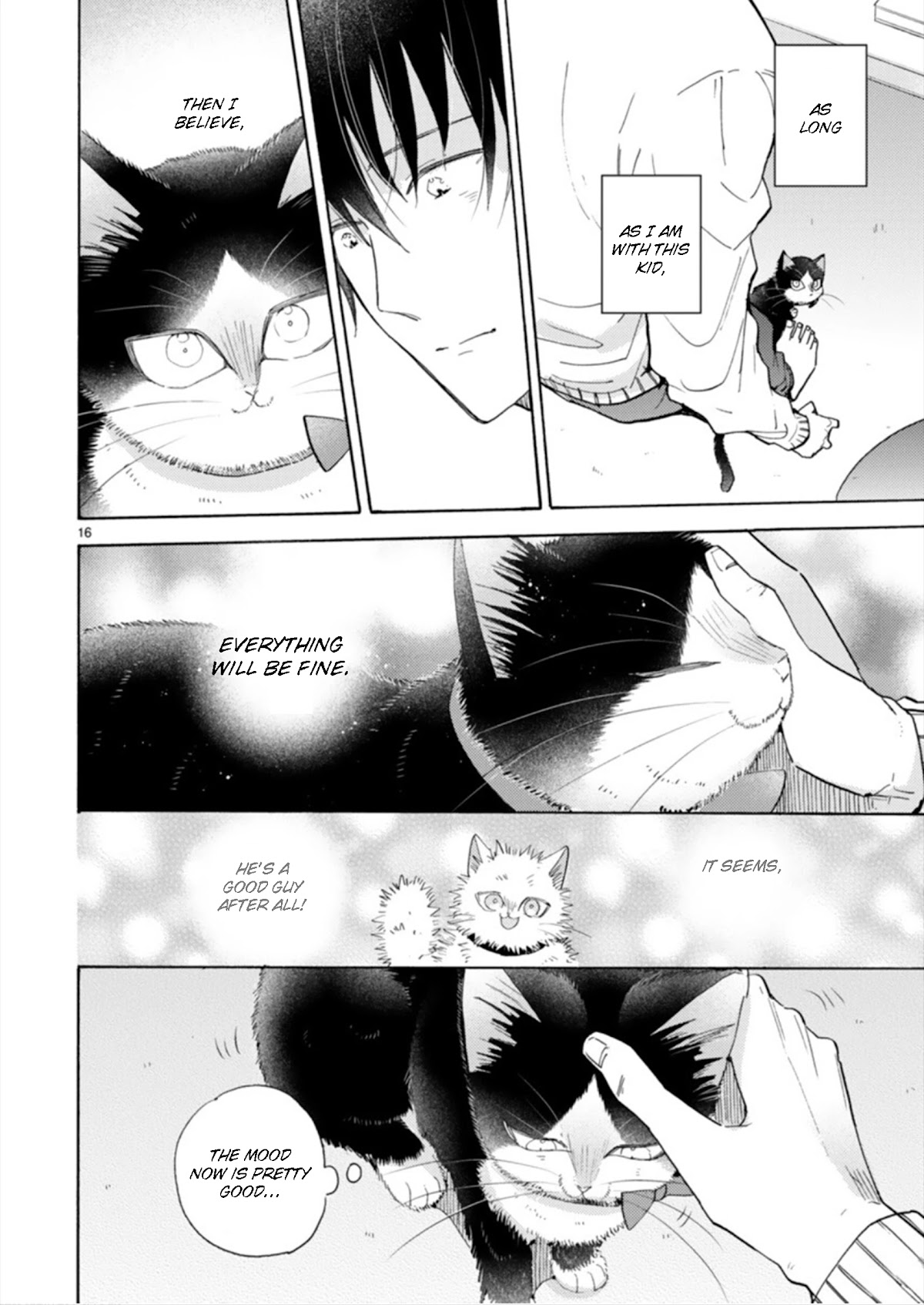 Doukyonin wa Hiza, Tokidoki, Atama no Ue. Chapter 18.2 page 16 - Chapter 18.2: Feelings that Connect [Haru Edition]