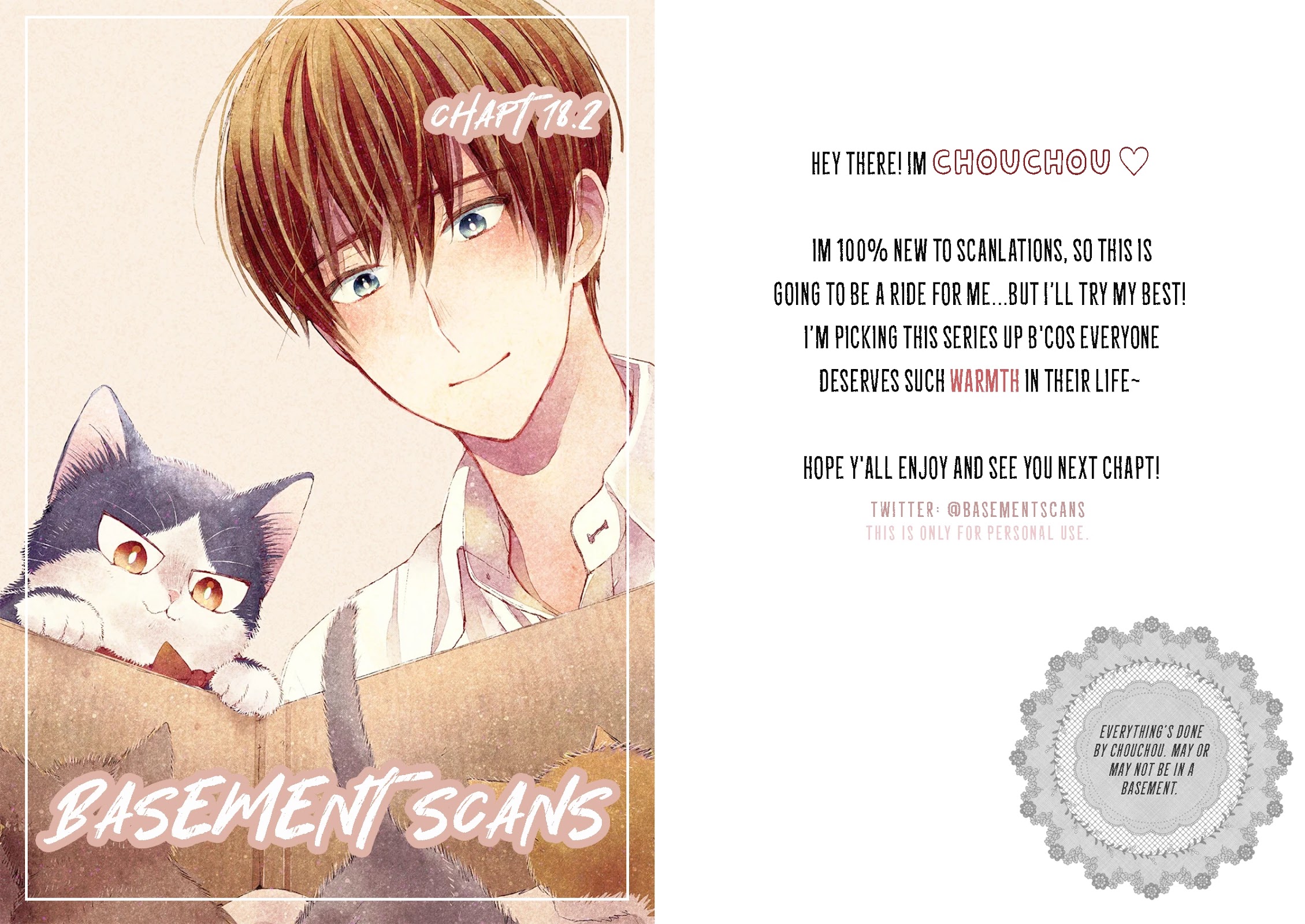 Doukyonin wa Hiza, Tokidoki, Atama no Ue. Chapter 18.2 page 23 - Chapter 18.2: Feelings that Connect [Haru Edition]