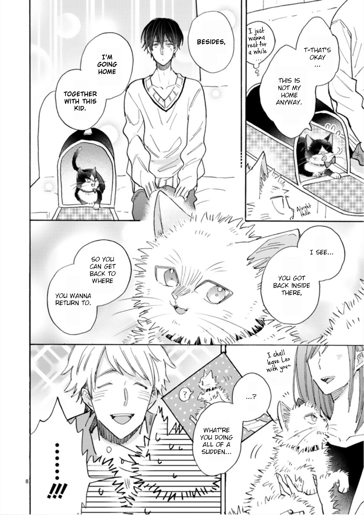 Doukyonin wa Hiza, Tokidoki, Atama no Ue. Chapter 18.2 page 8 - Chapter 18.2: Feelings that Connect [Haru Edition]
