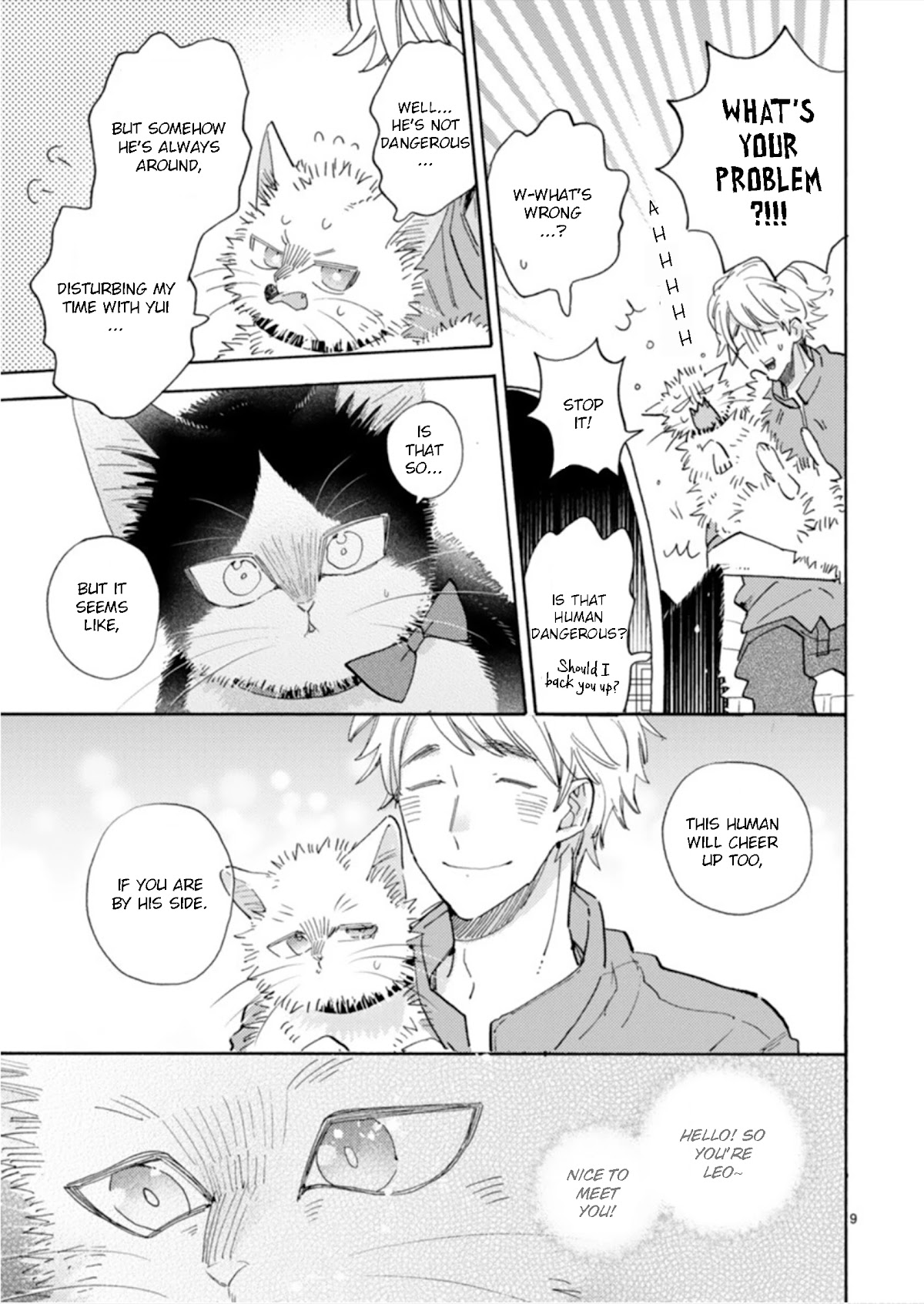 Doukyonin wa Hiza, Tokidoki, Atama no Ue. Chapter 18.2 page 9 - Chapter 18.2: Feelings that Connect [Haru Edition]