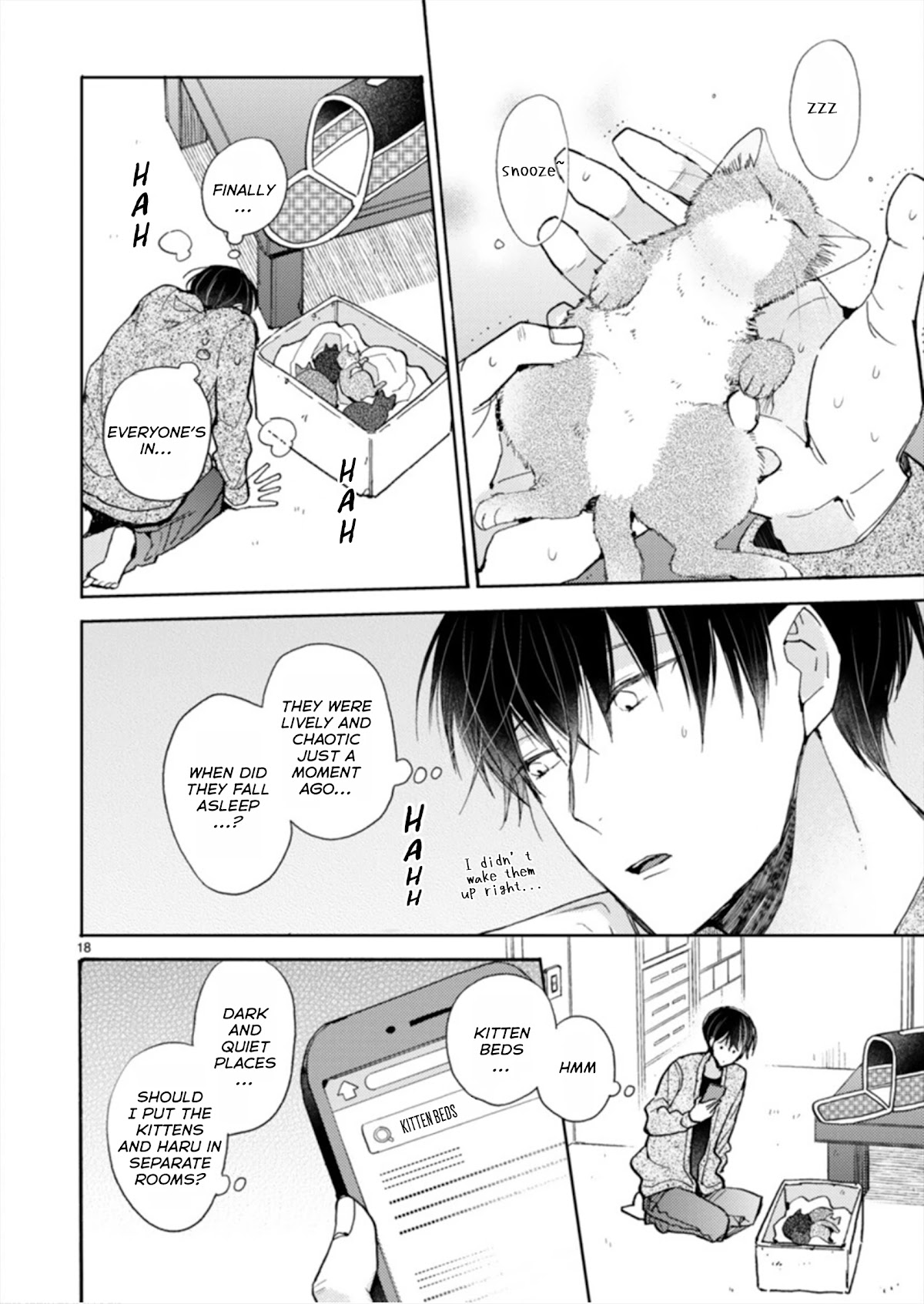 Doukyonin wa Hiza, Tokidoki, Atama no Ue. Chapter 19.1 page 18 - Chapter 19.1: A Sudden Visit ➀ [Subaru Edition]