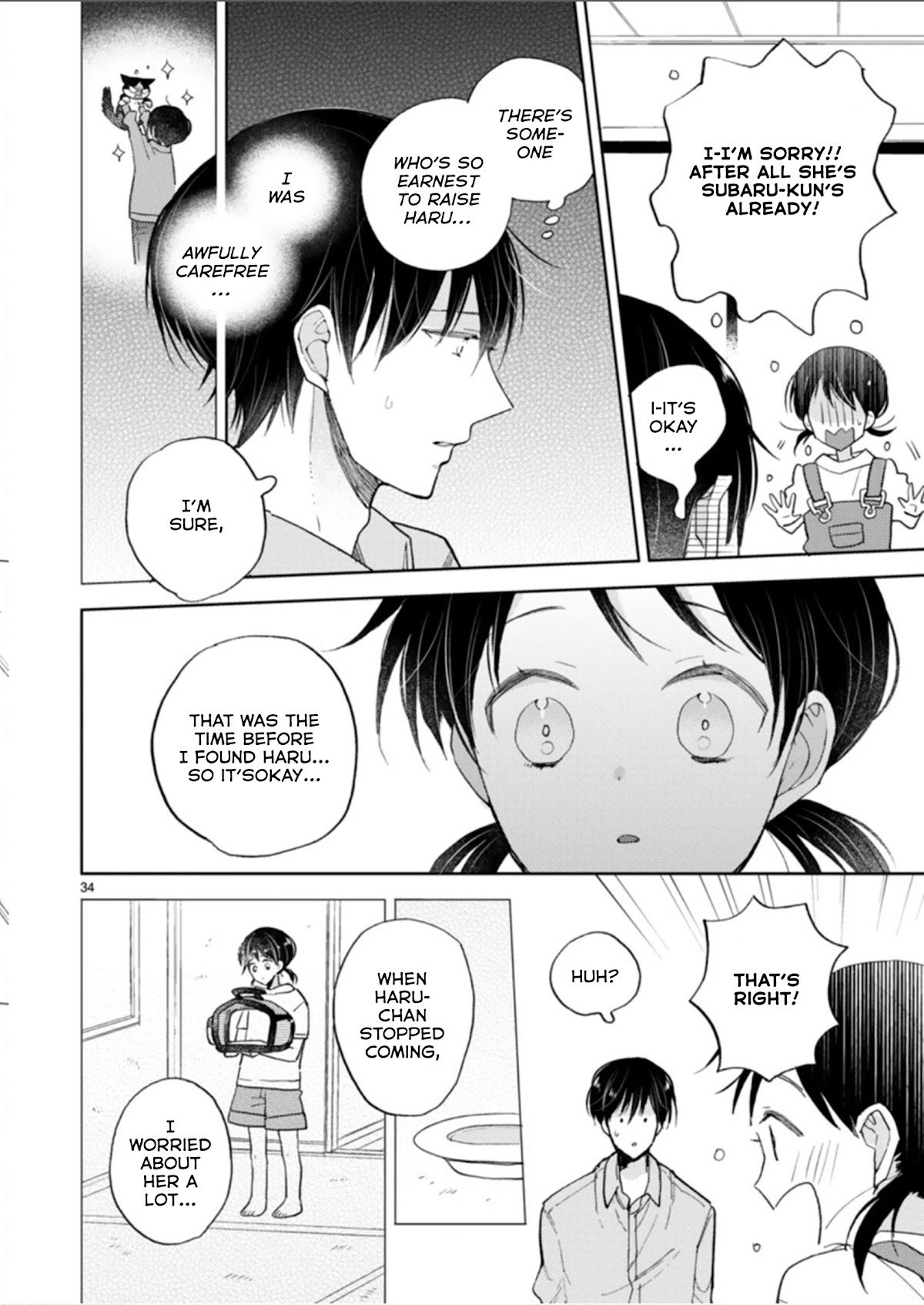 Doukyonin wa Hiza, Tokidoki, Atama no Ue. Chapter 19.2 page 10 - Chapter 19.2: A Sudden Visit ➁ [Subaru Edition]