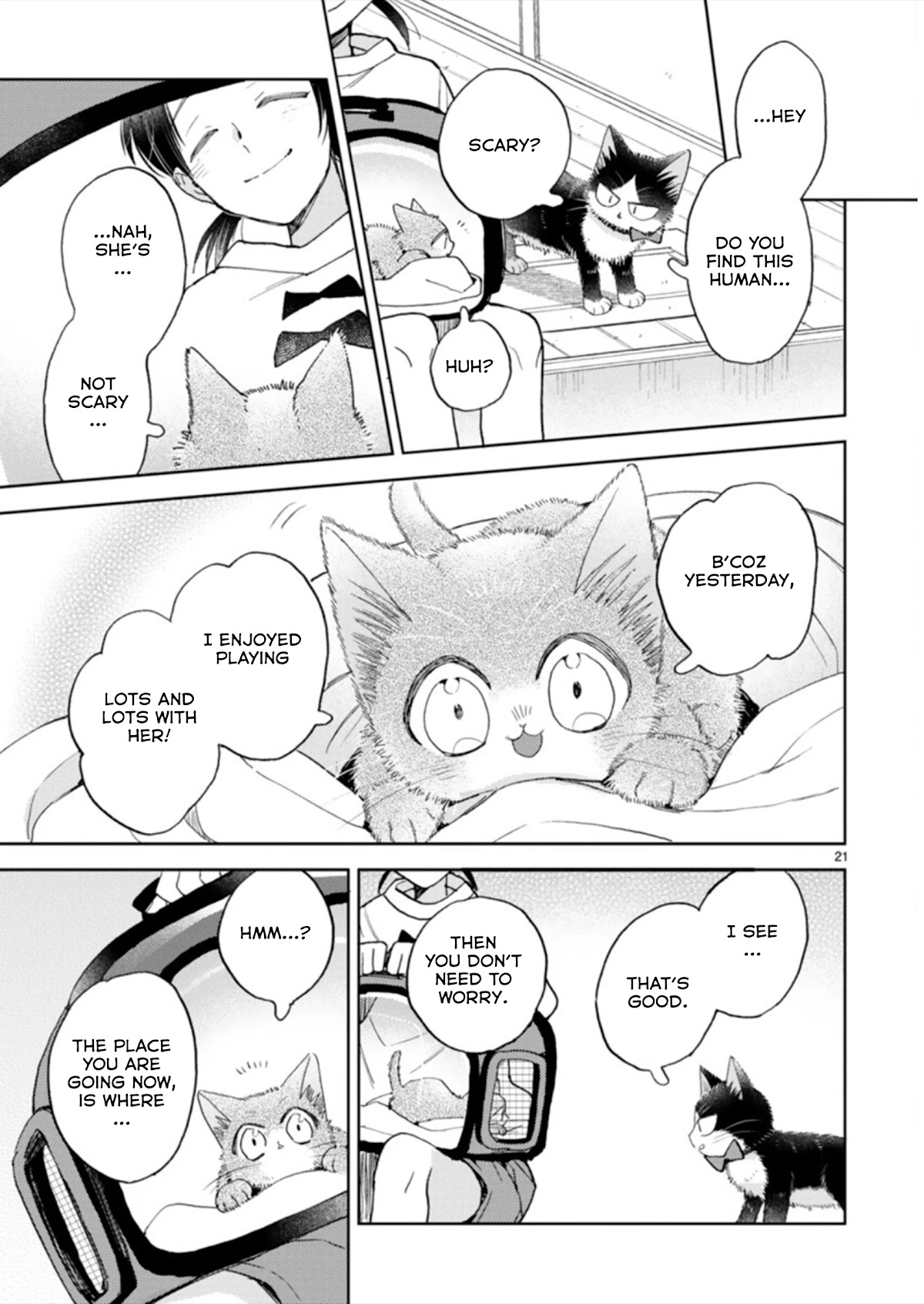 Doukyonin wa Hiza, Tokidoki, Atama no Ue. Chapter 19.3 page 21 - Chapter 19.3: A Sudden Visit [Haru Edition]