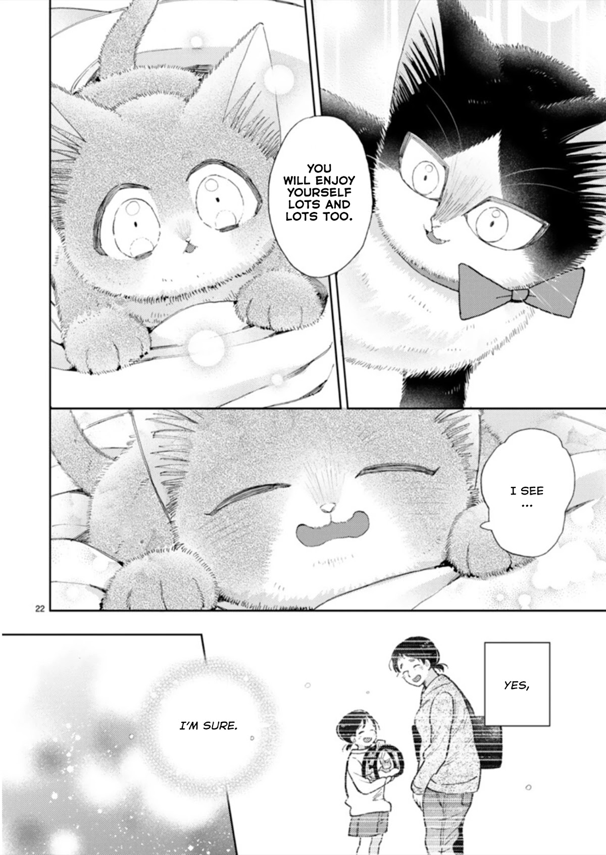 Doukyonin wa Hiza, Tokidoki, Atama no Ue. Chapter 19.3 page 22 - Chapter 19.3: A Sudden Visit [Haru Edition]