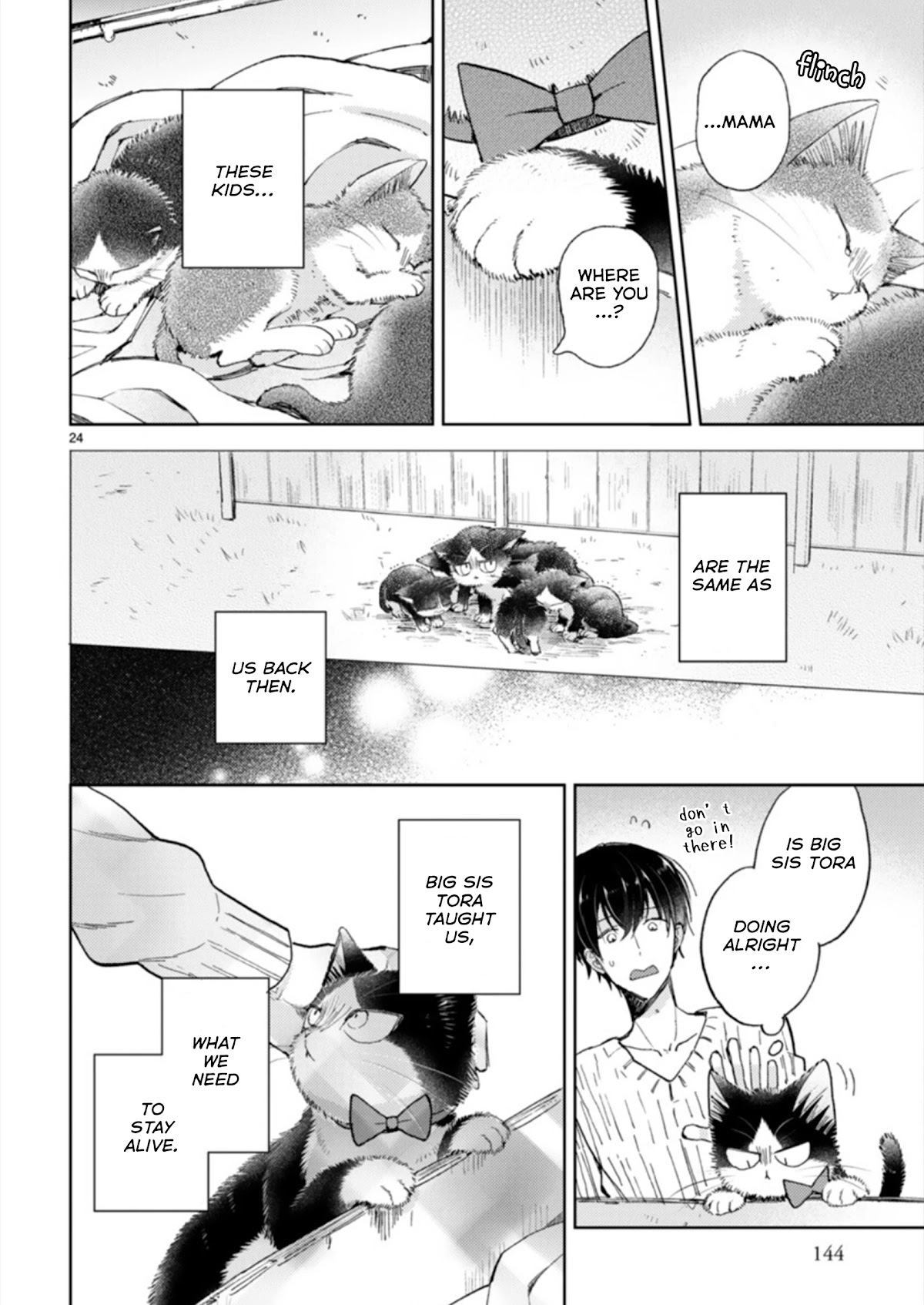 Doukyonin wa Hiza, Tokidoki, Atama no Ue. Chapter 19.3 page 24 - Chapter 19.3: A Sudden Visit [Haru Edition]
