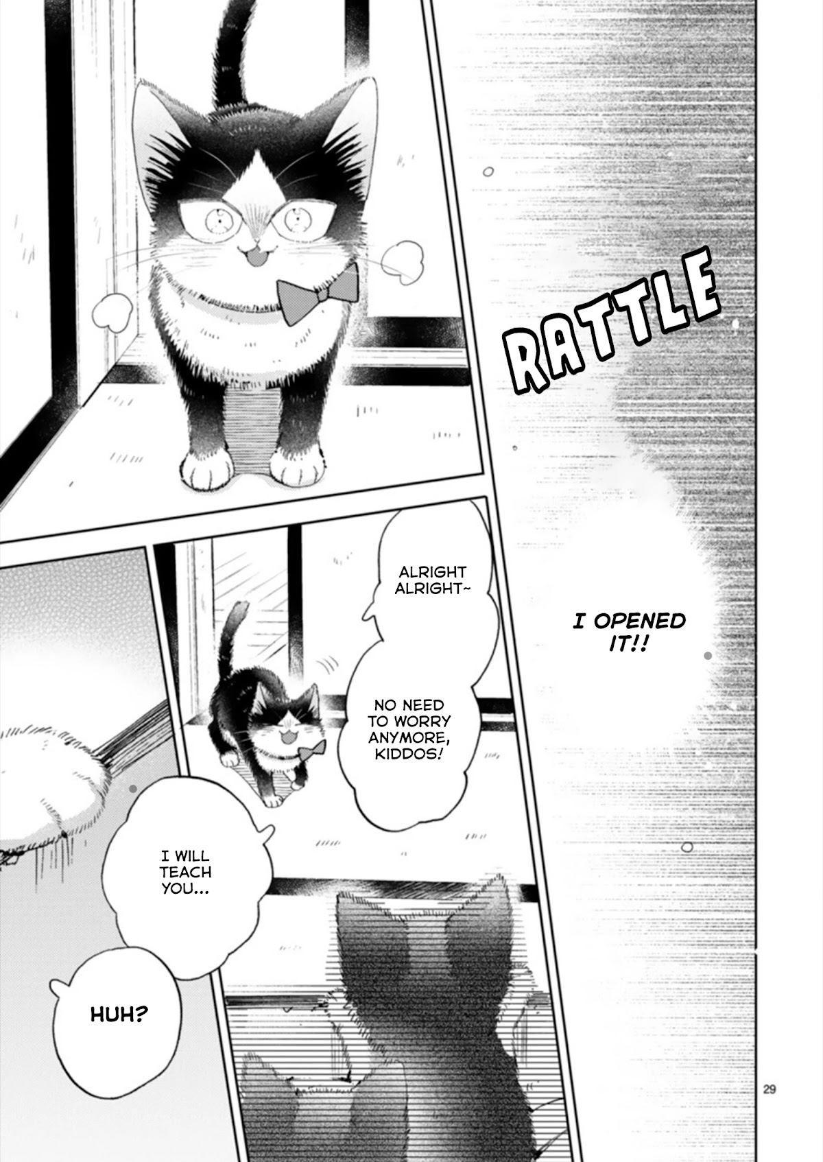 Doukyonin wa Hiza, Tokidoki, Atama no Ue. Chapter 19.3 page 29 - Chapter 19.3: A Sudden Visit [Haru Edition]
