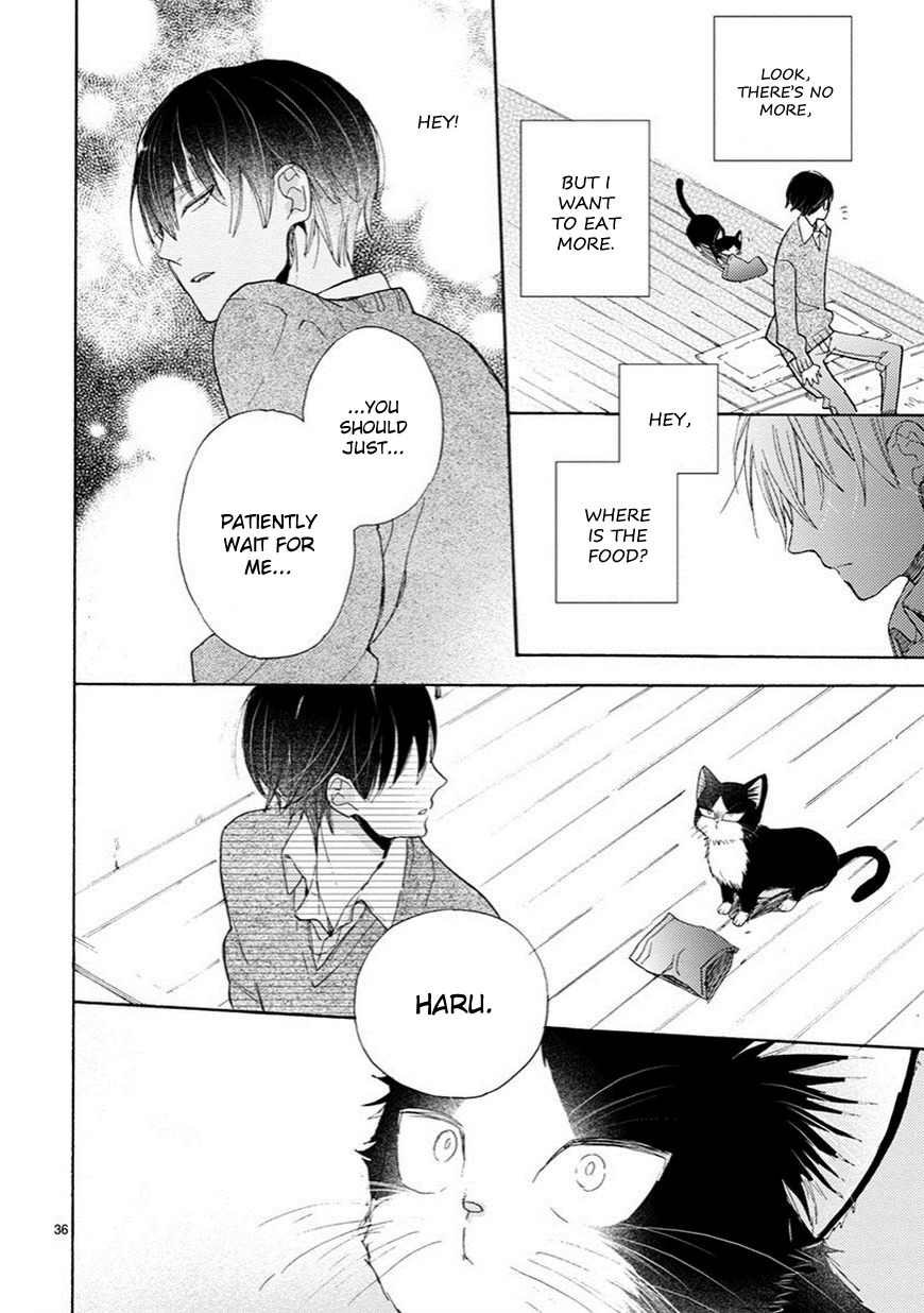 Doukyonin wa Hiza, Tokidoki, Atama no Ue. Chapter 2.5 page 10 - Chapter 2.5: Calling You [Haru Edition]